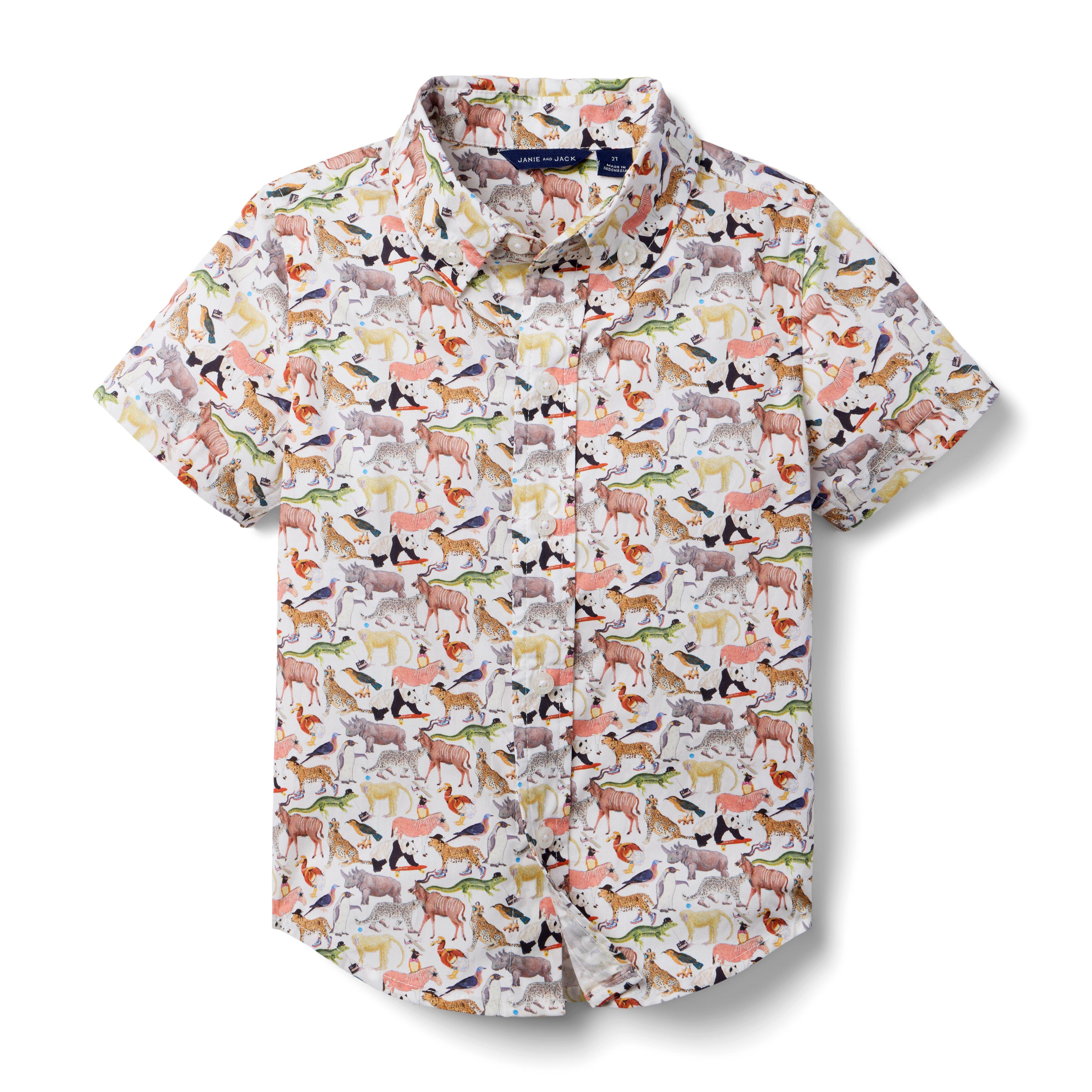 Janie and Jack Quey 2 Shirt Made With Liberty Fabric