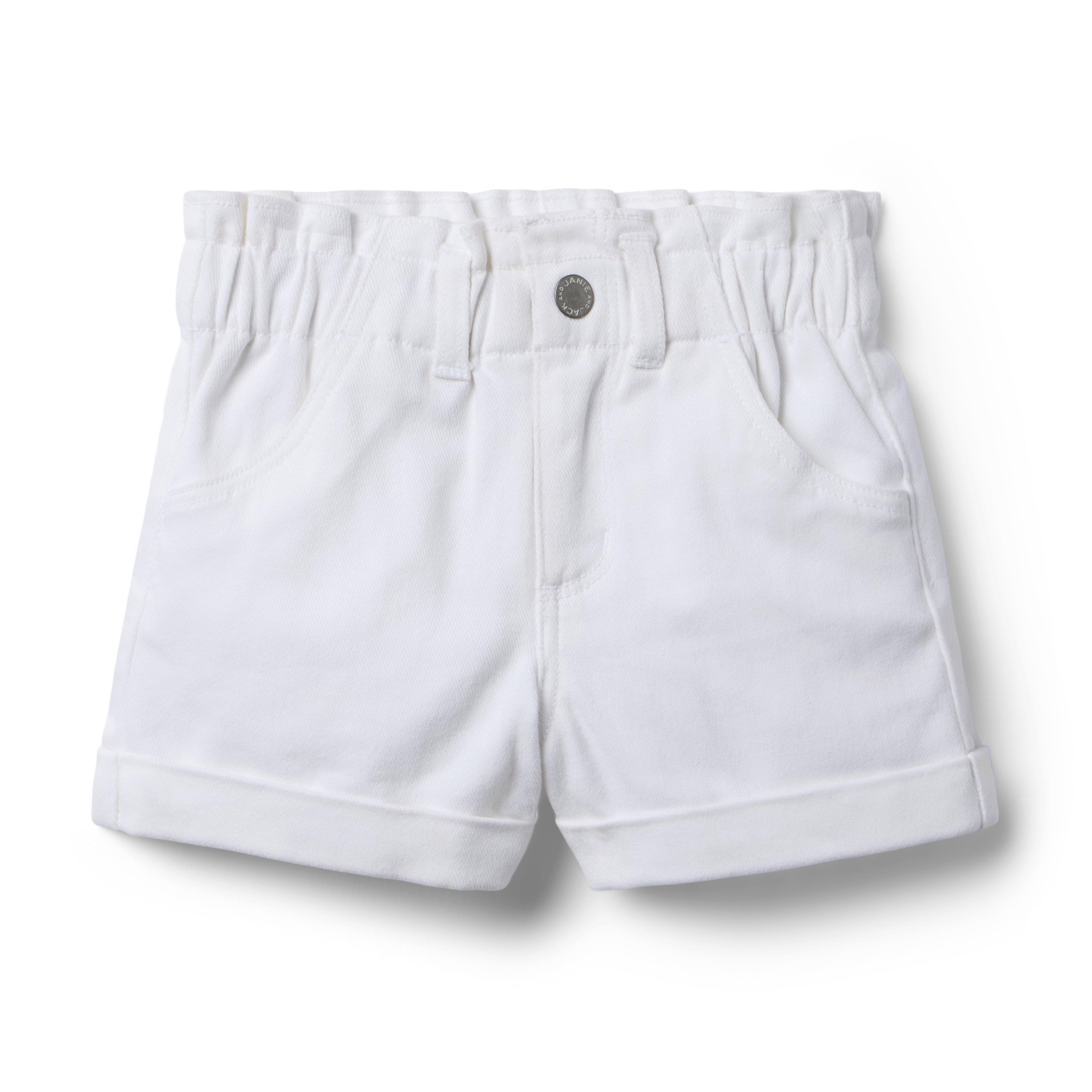 Janie and Jack Denim Paperbag Waist Short