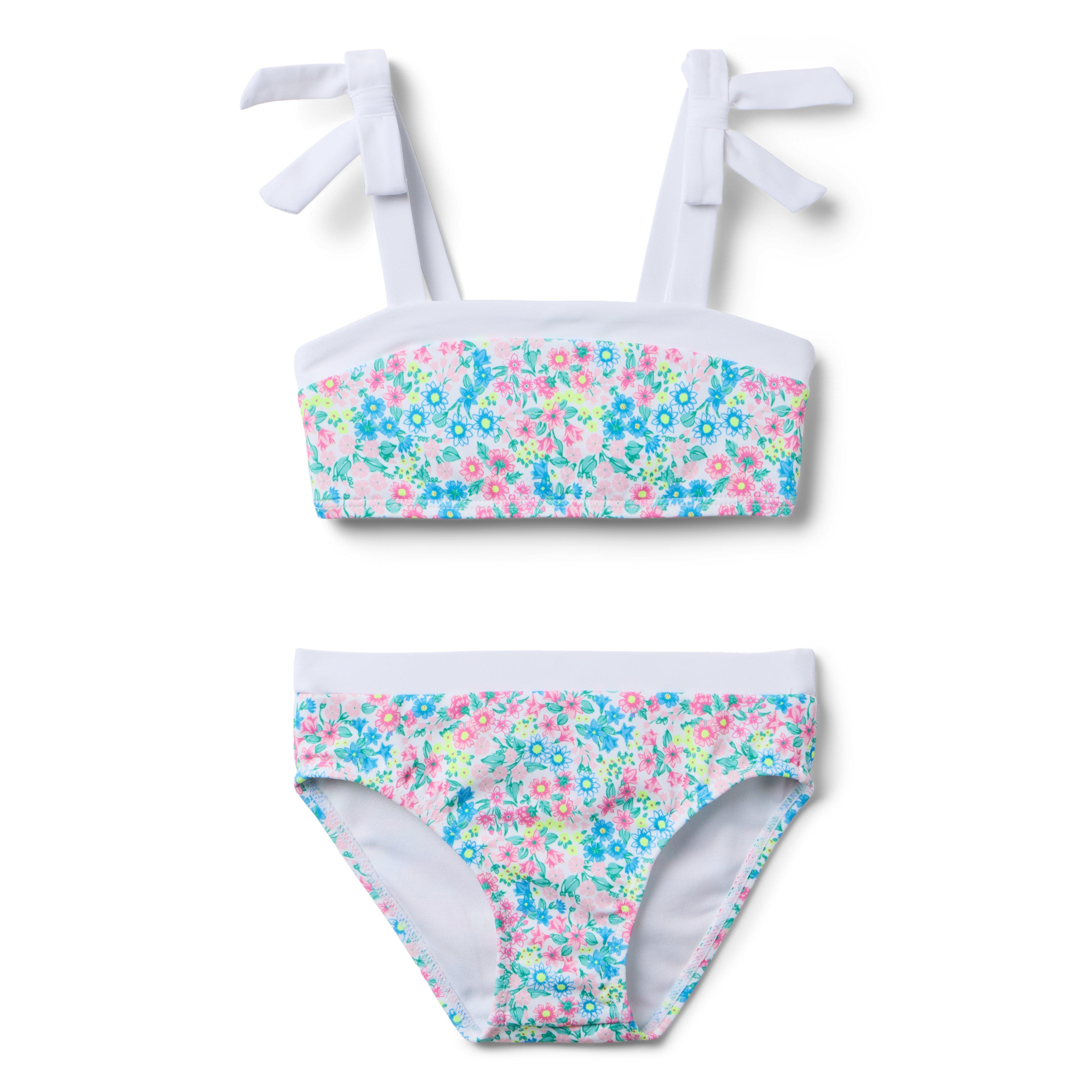 Janie and Jack Recycled Ditsy Floral 2-Piece Swimsuit
