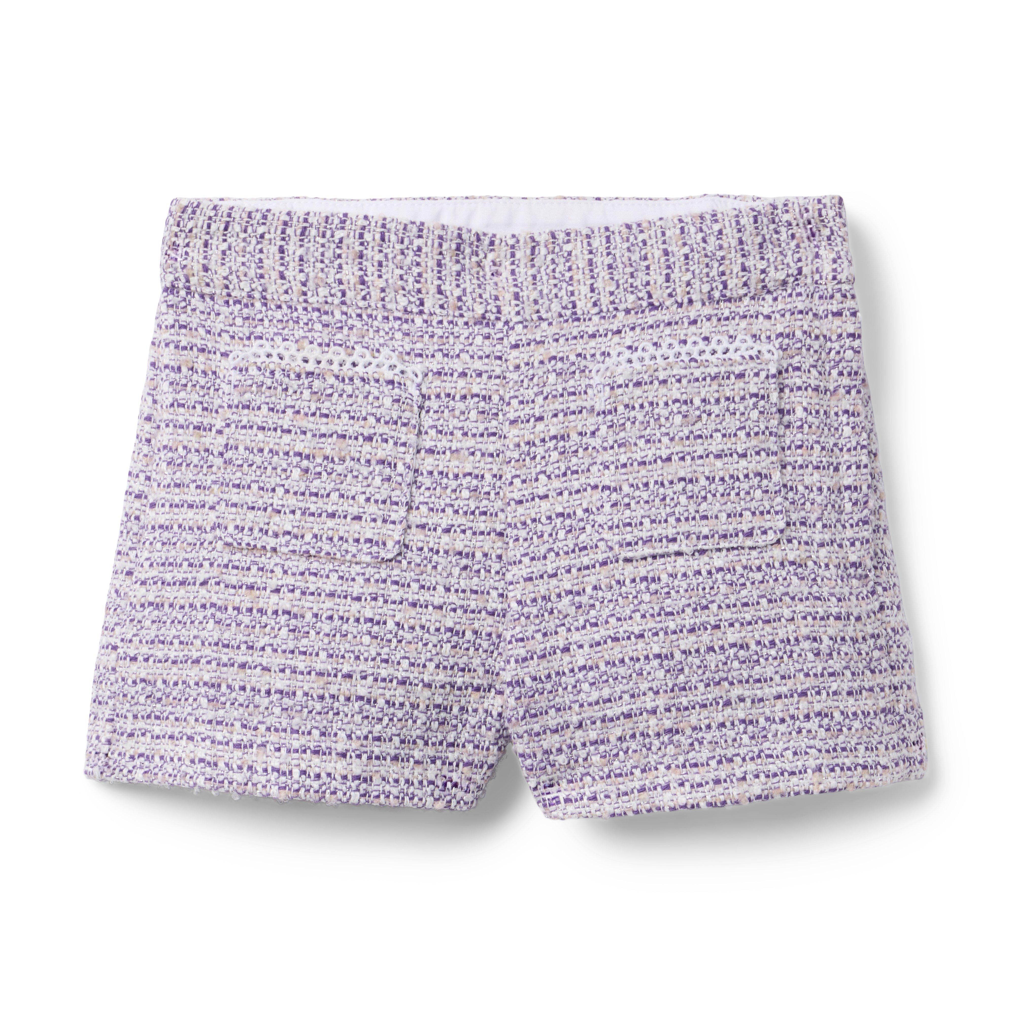 Janie and Jack Tweed Patch Pocket Short