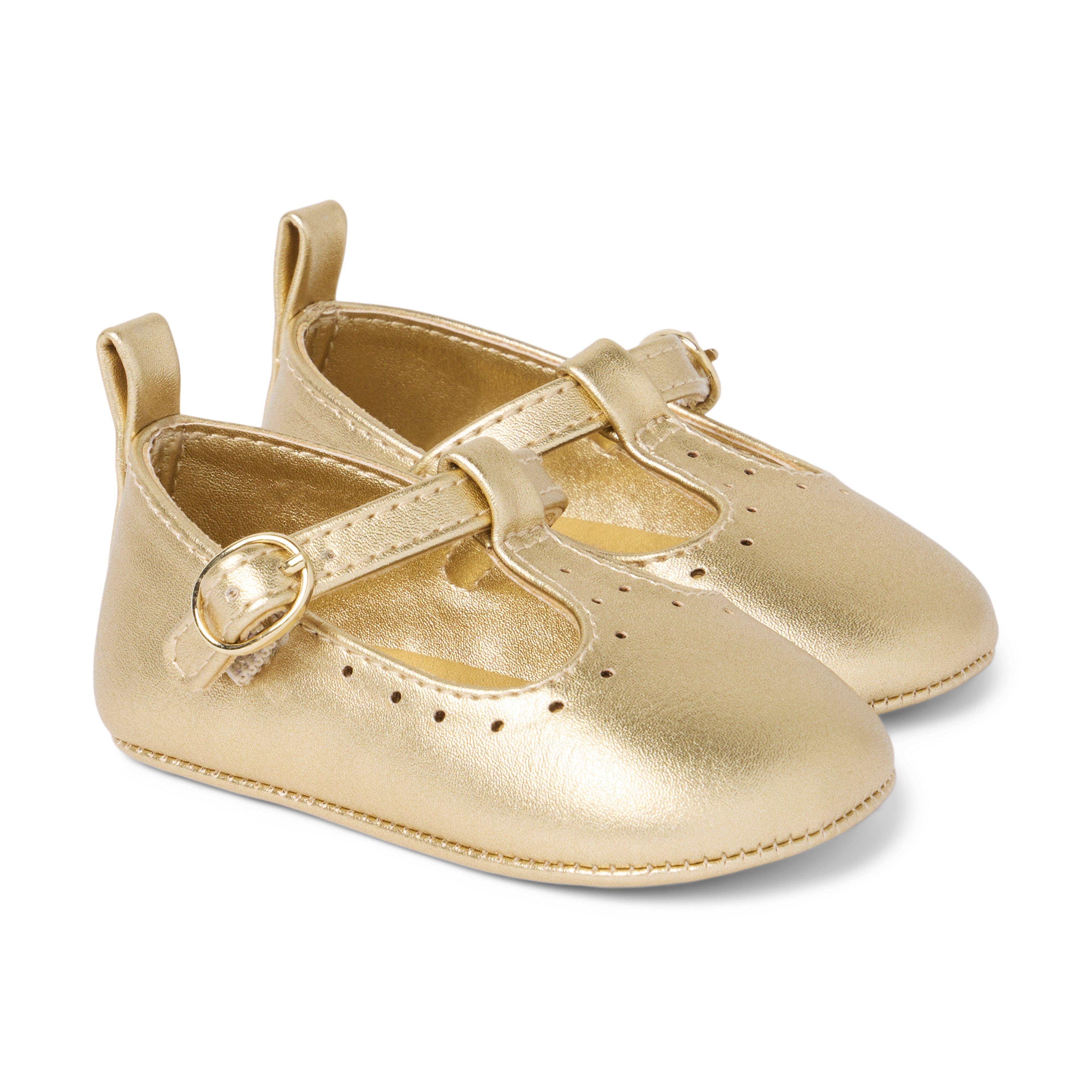Janie and Jack Baby T-Strap Ballet Flat