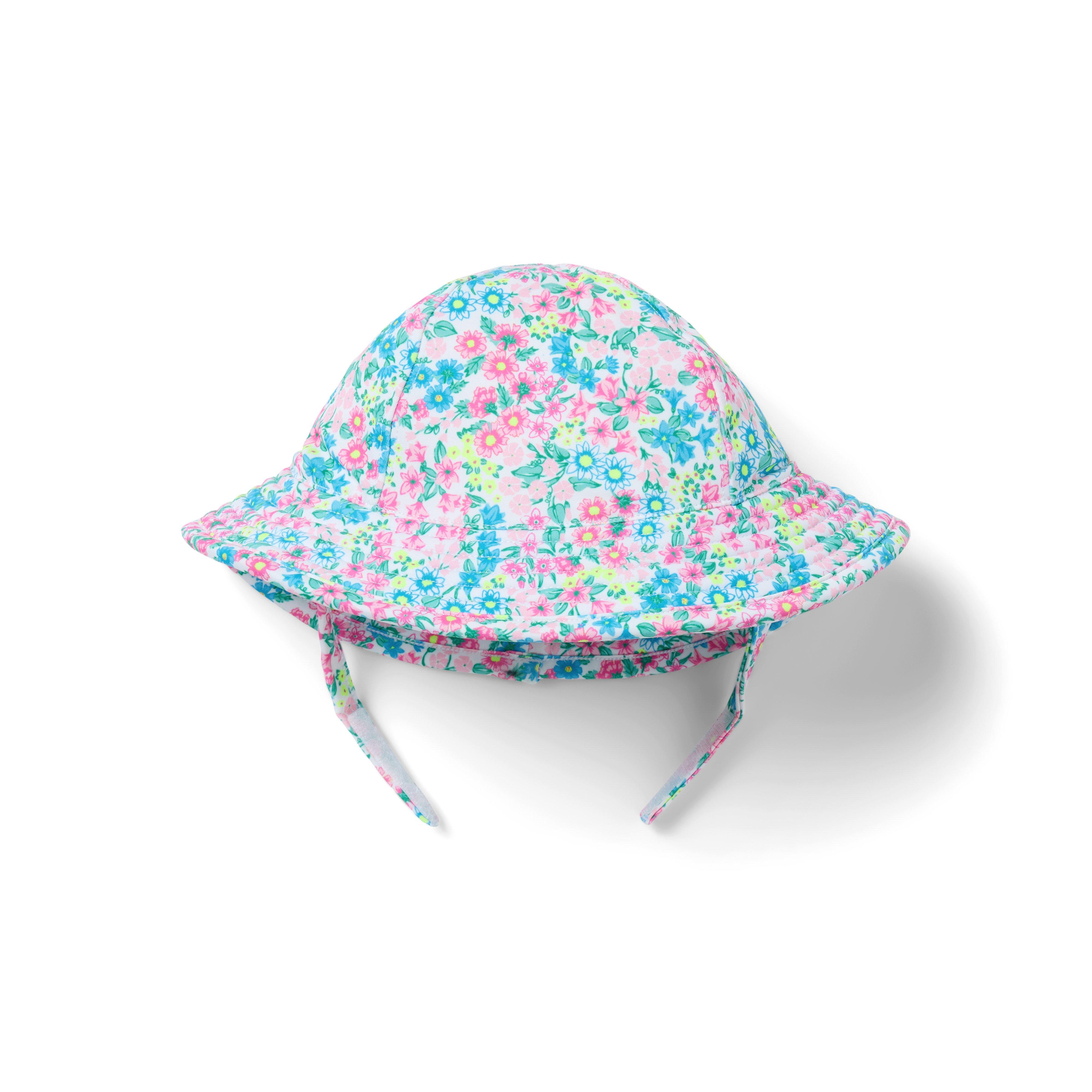 Janie and Jack Baby Ditsy Floral Bucket Hat