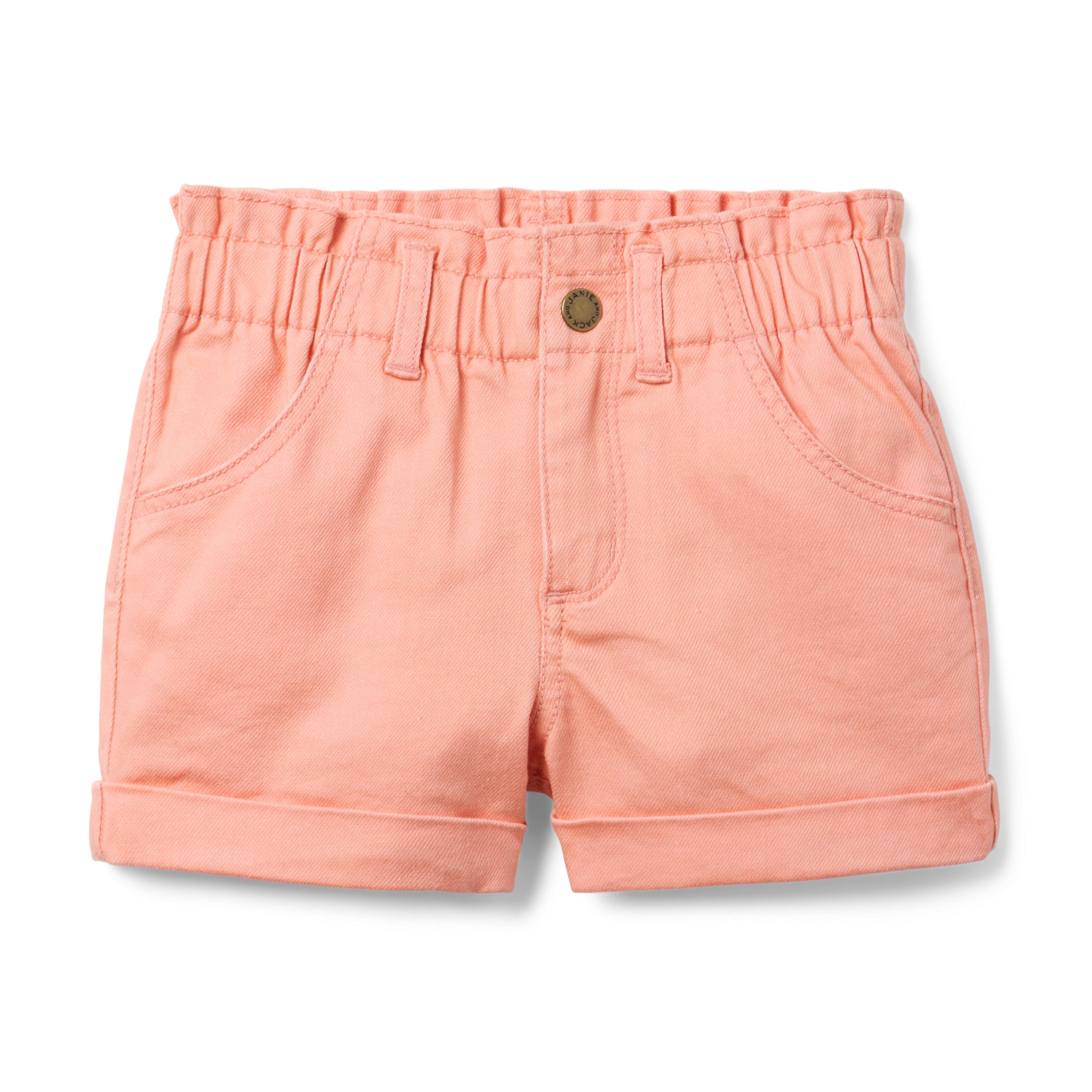 Janie and Jack Twill Paperbag Waist Short