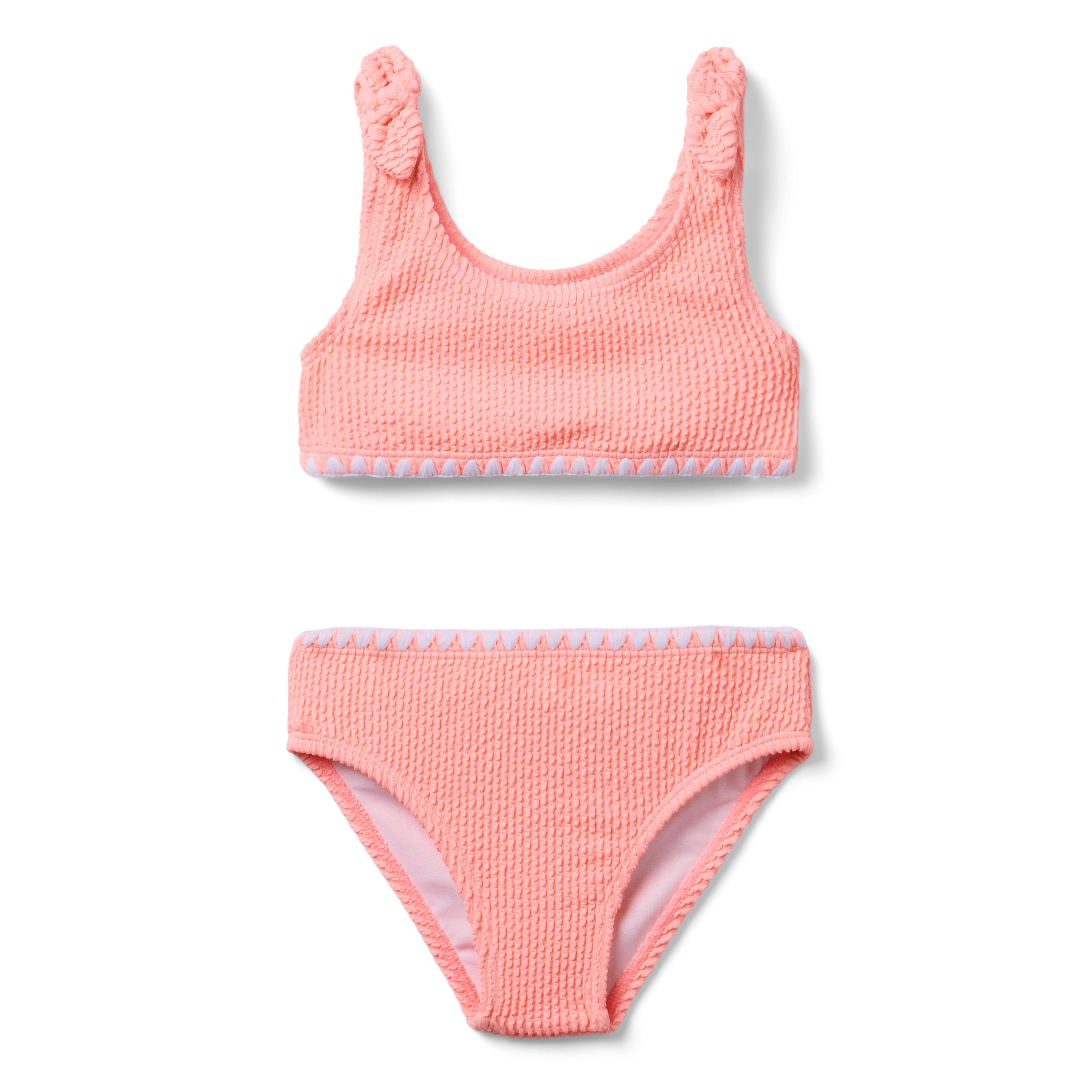Janie and Jack Recycled Textured 2-Piece Swimsuit