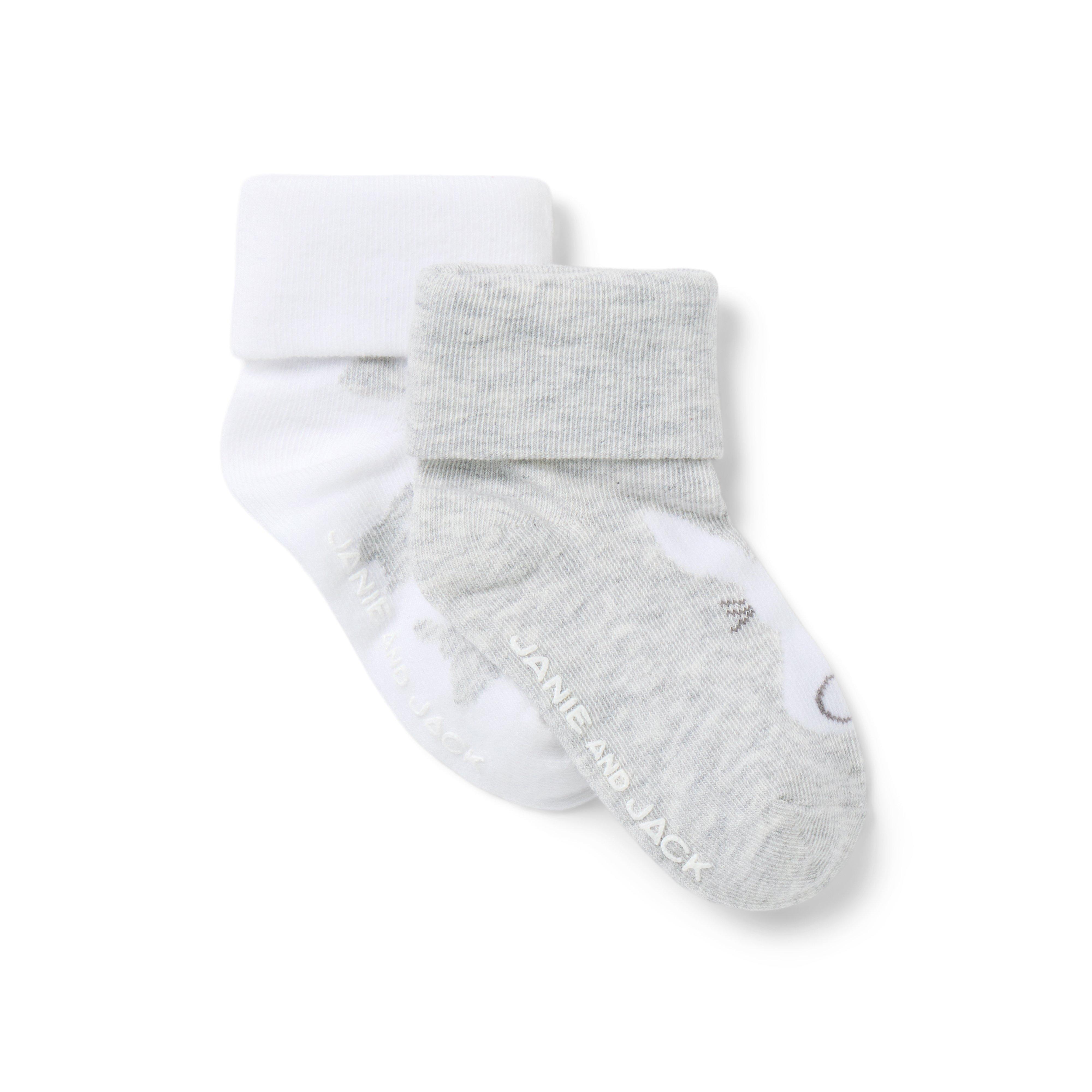Janie and Jack Baby Bunny Sock 2-Pack
