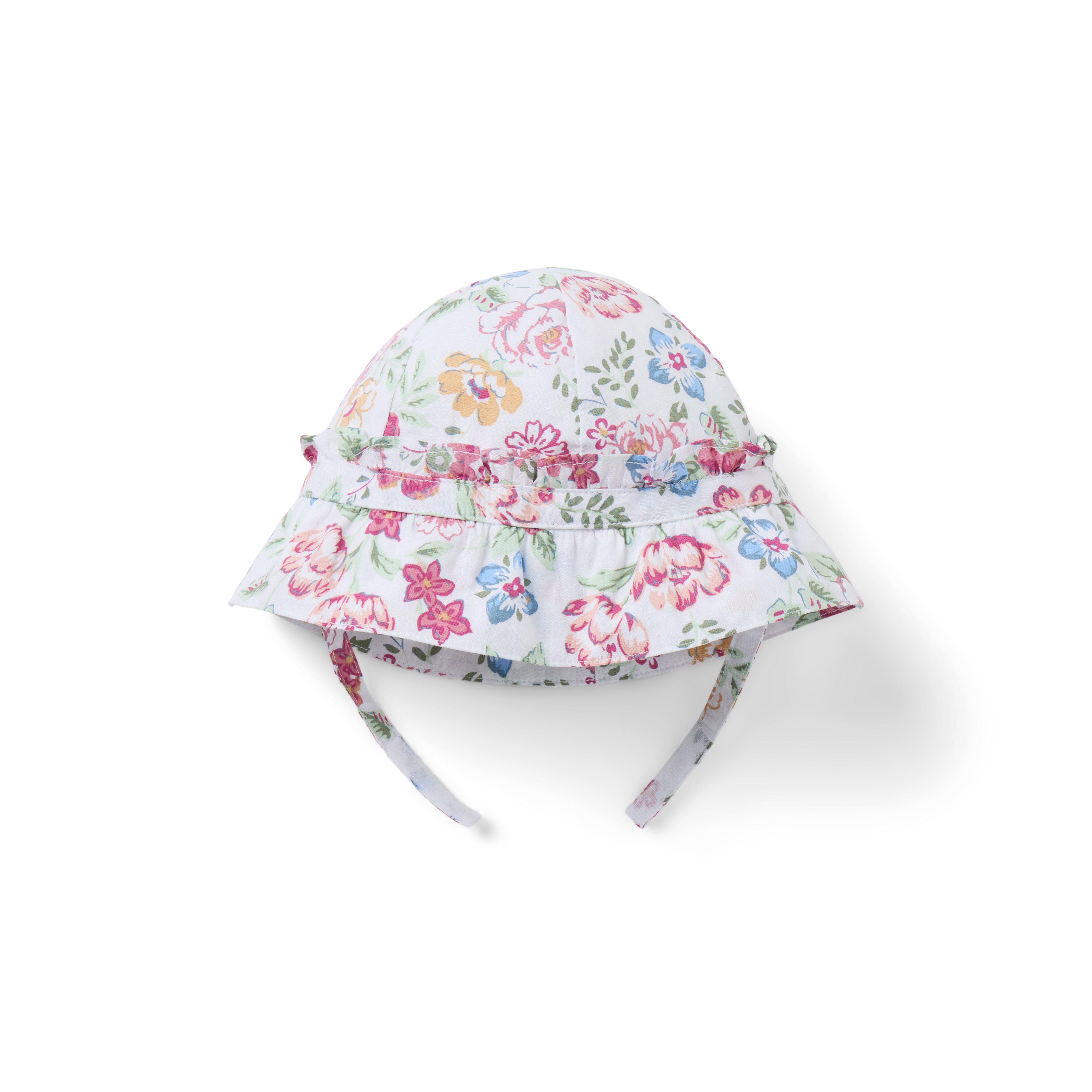 Janie and Jack Baby Floral Sun Hat