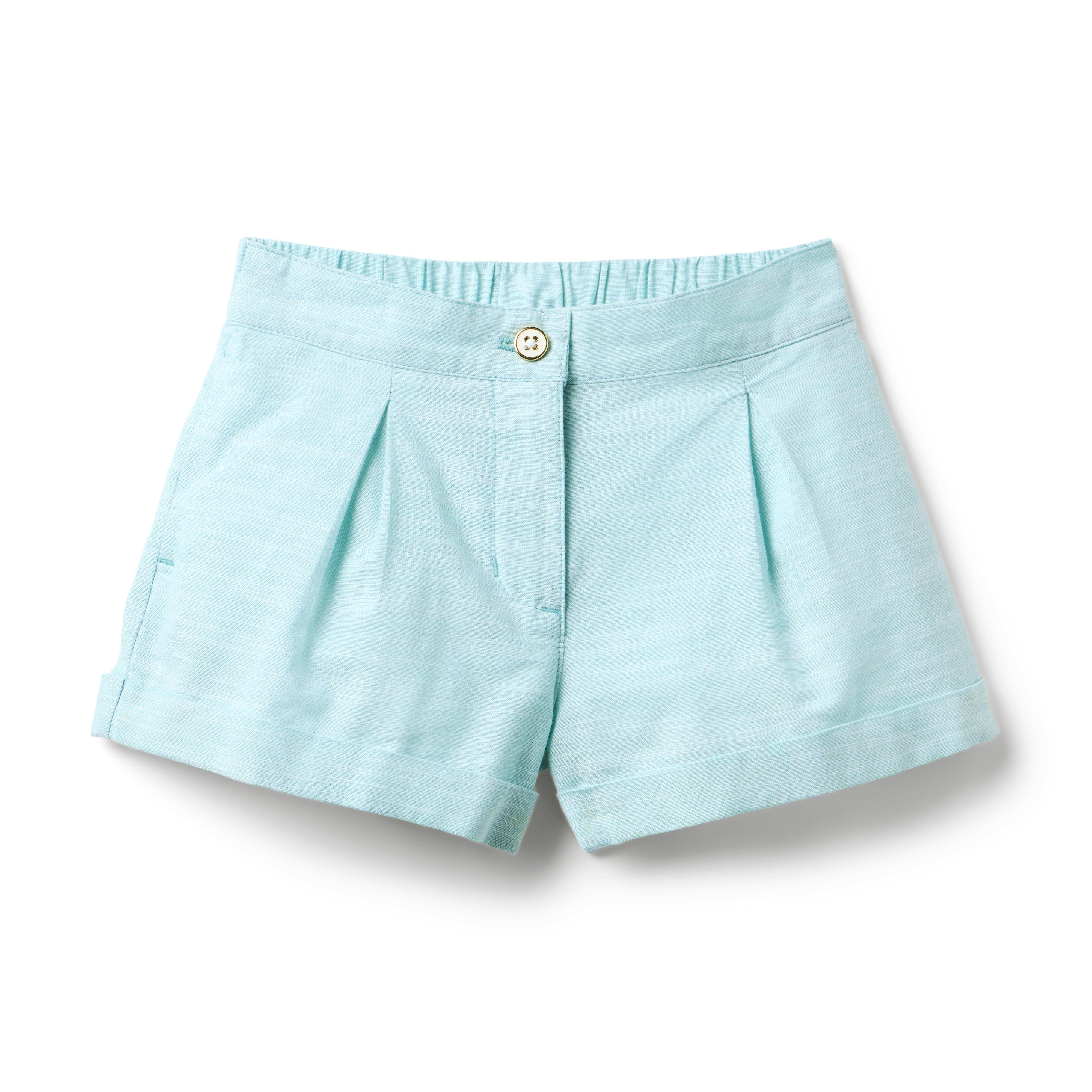 Janie and Jack Pleated Cuffed Short