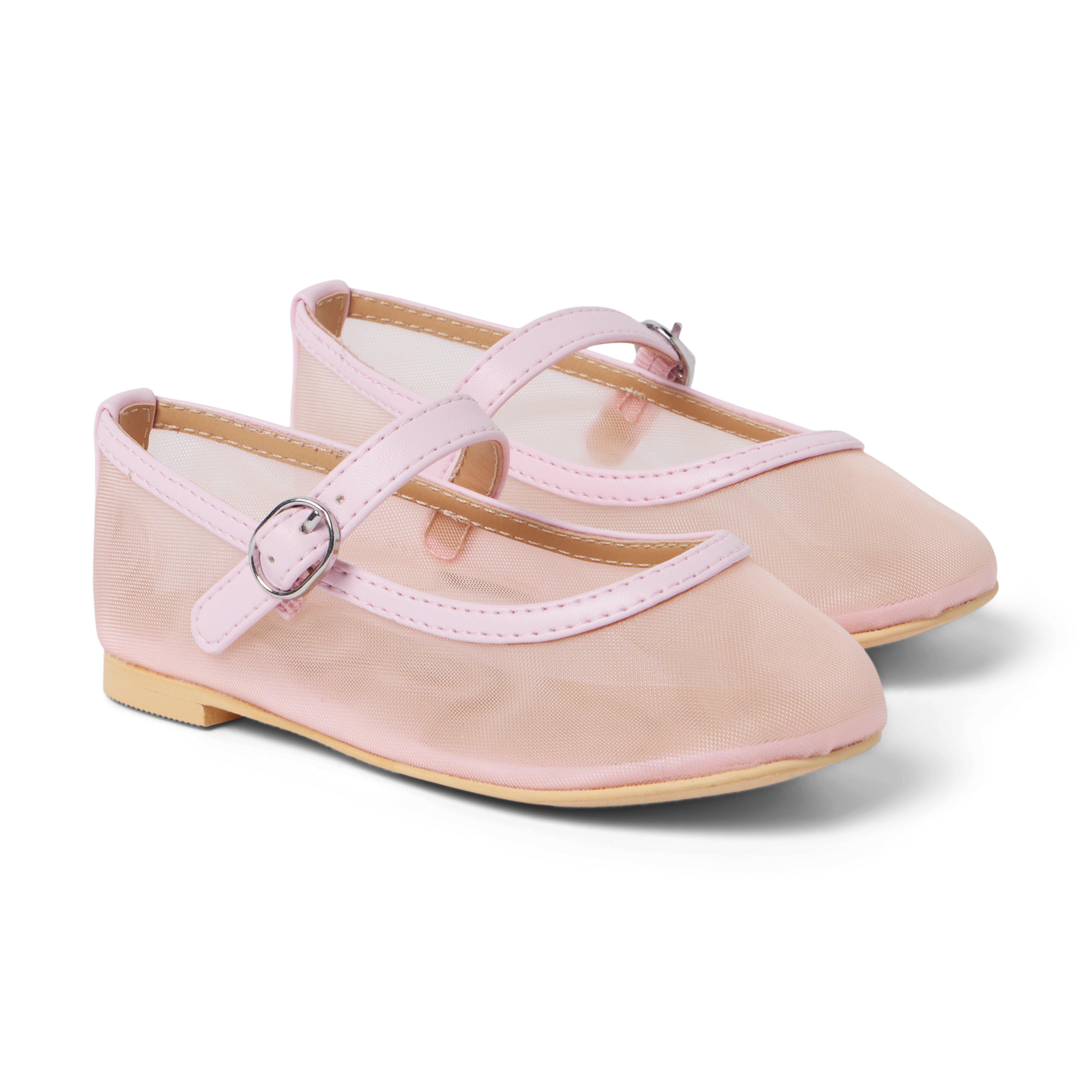 Janie and Jack Mesh Ballet Flat
