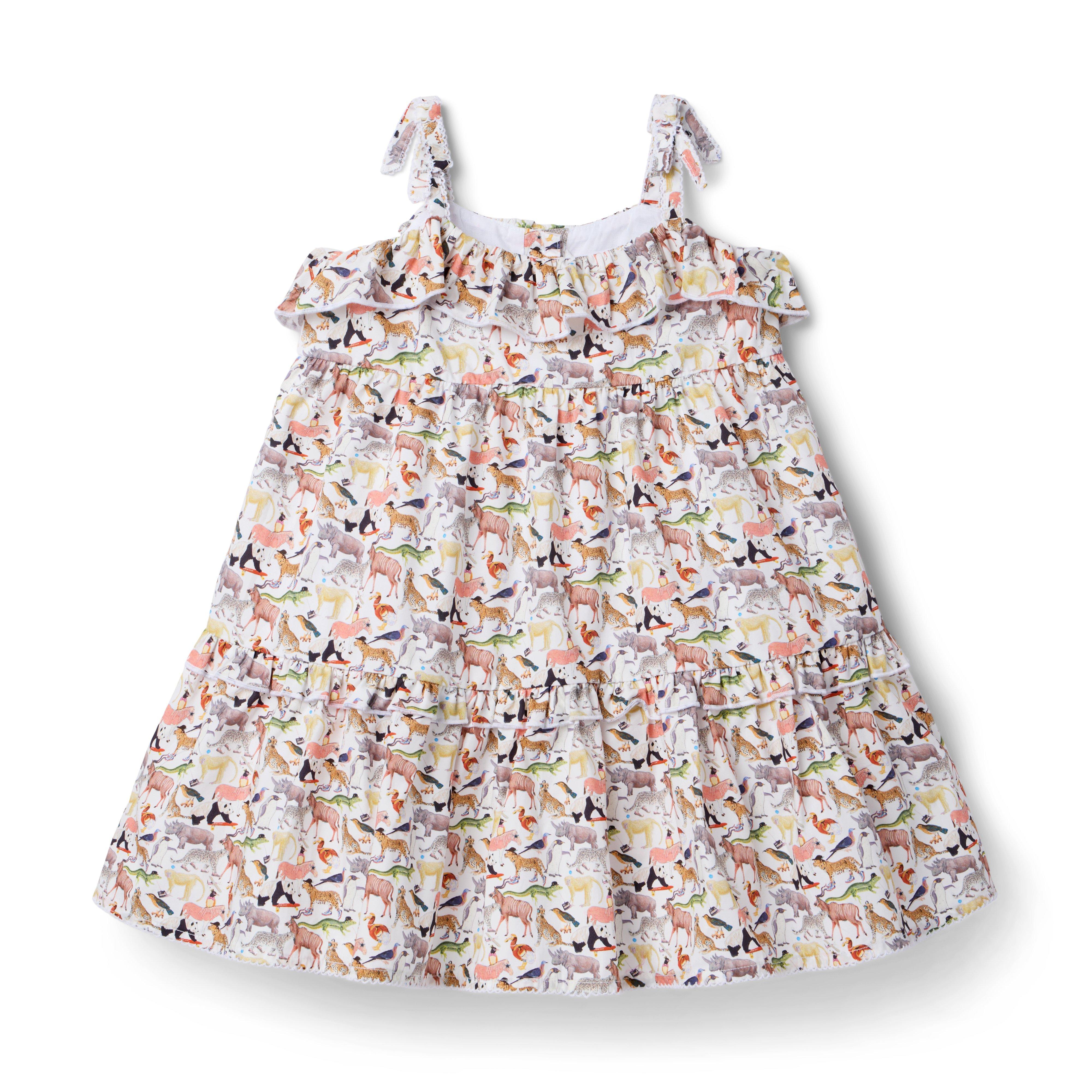 Janie and Jack Quey 2 Dress Made With Liberty Fabric