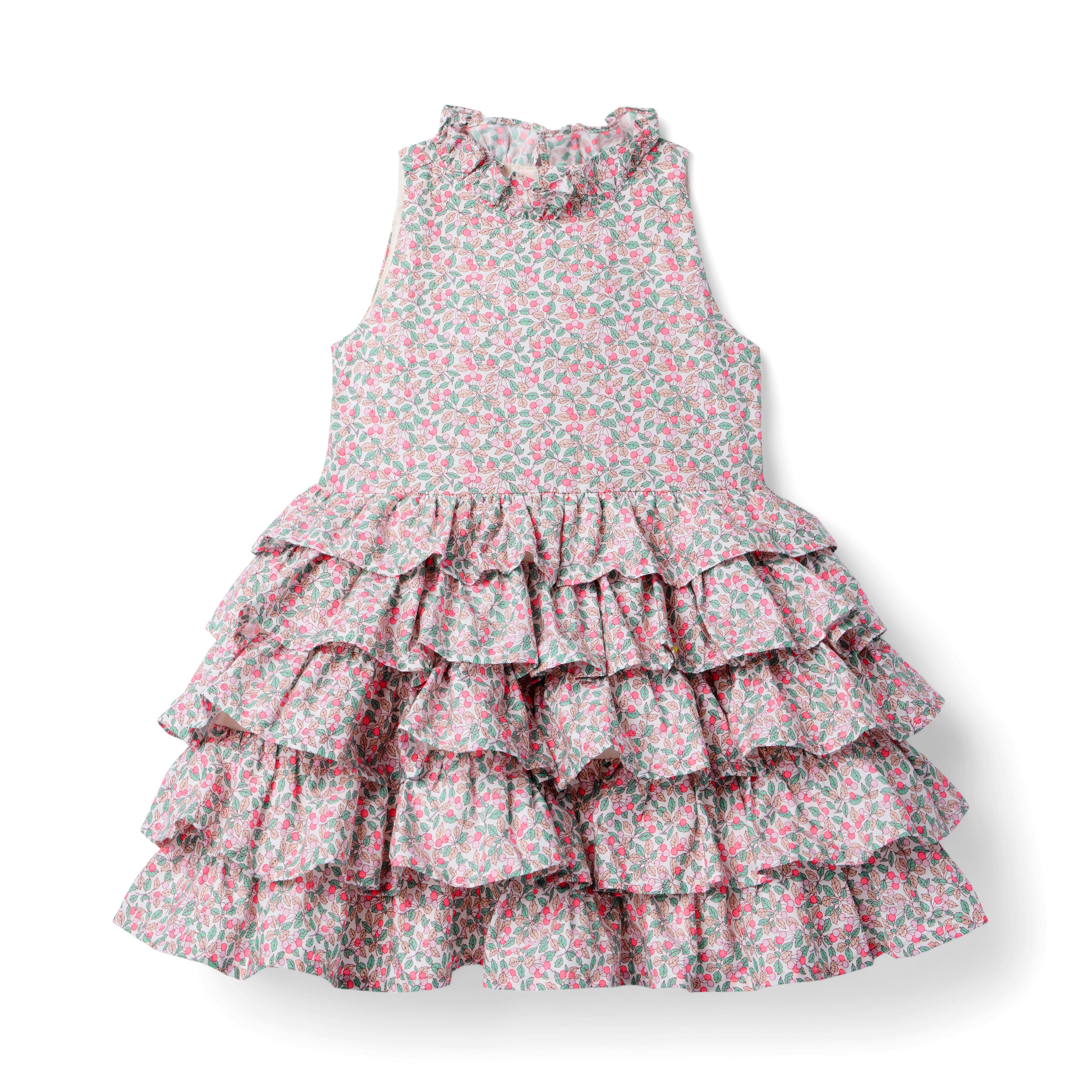 Janie and Jack Colleen's Orchard Dress Made With Liberty Fabric