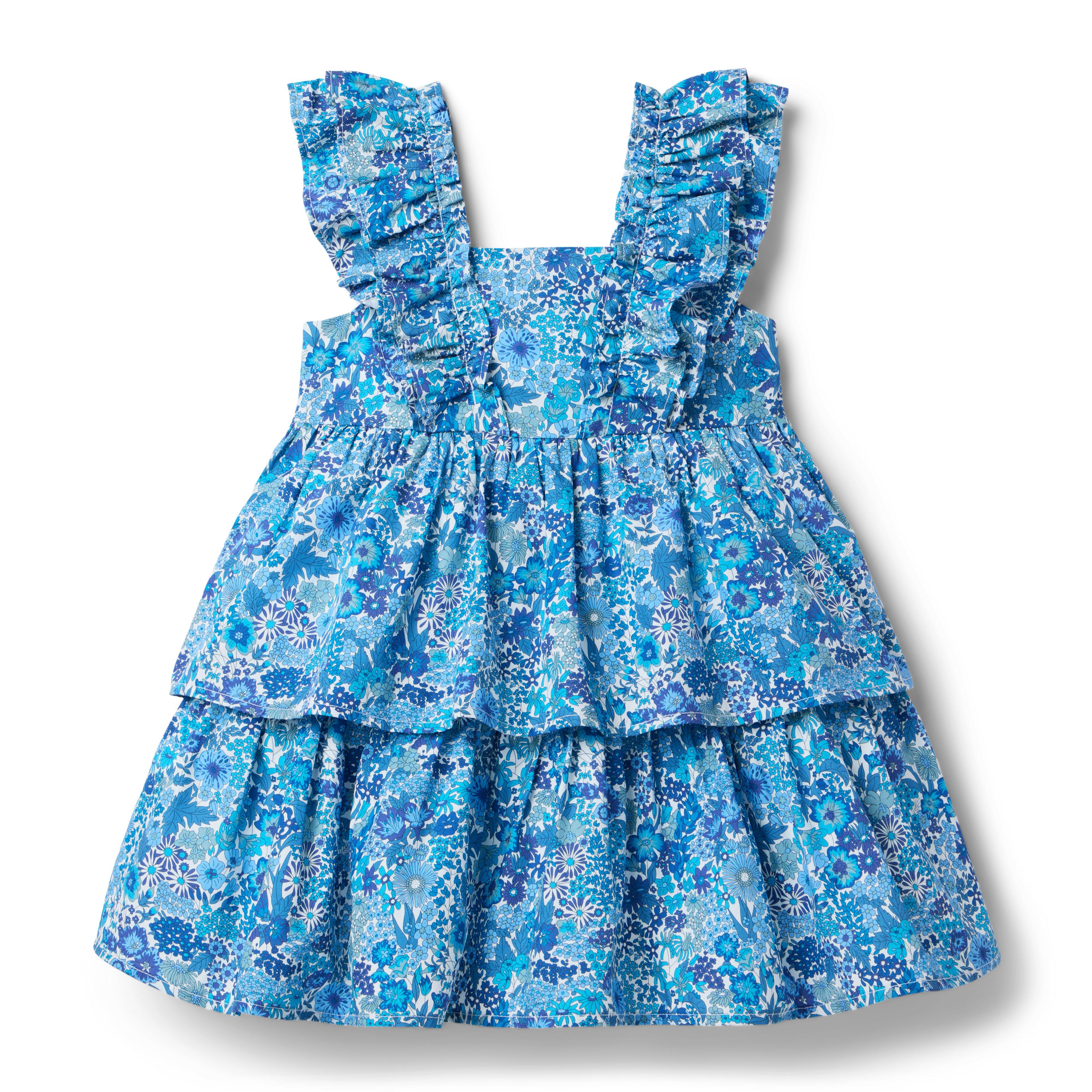 Janie and Jack Margaret Annie Dress Made With Liberty Fabric