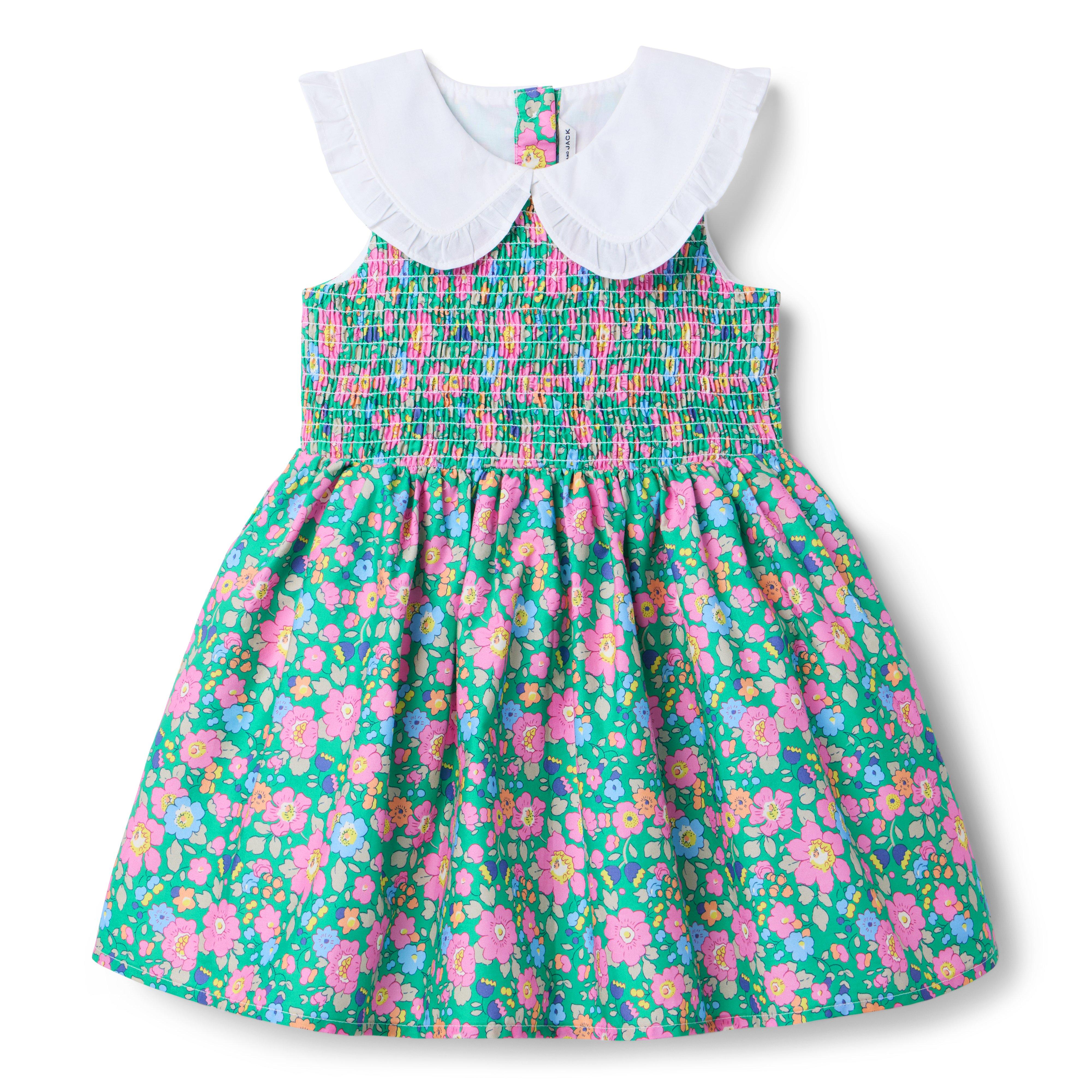 Janie and Jack Betsy Meadow Dress Made With Liberty Fabric