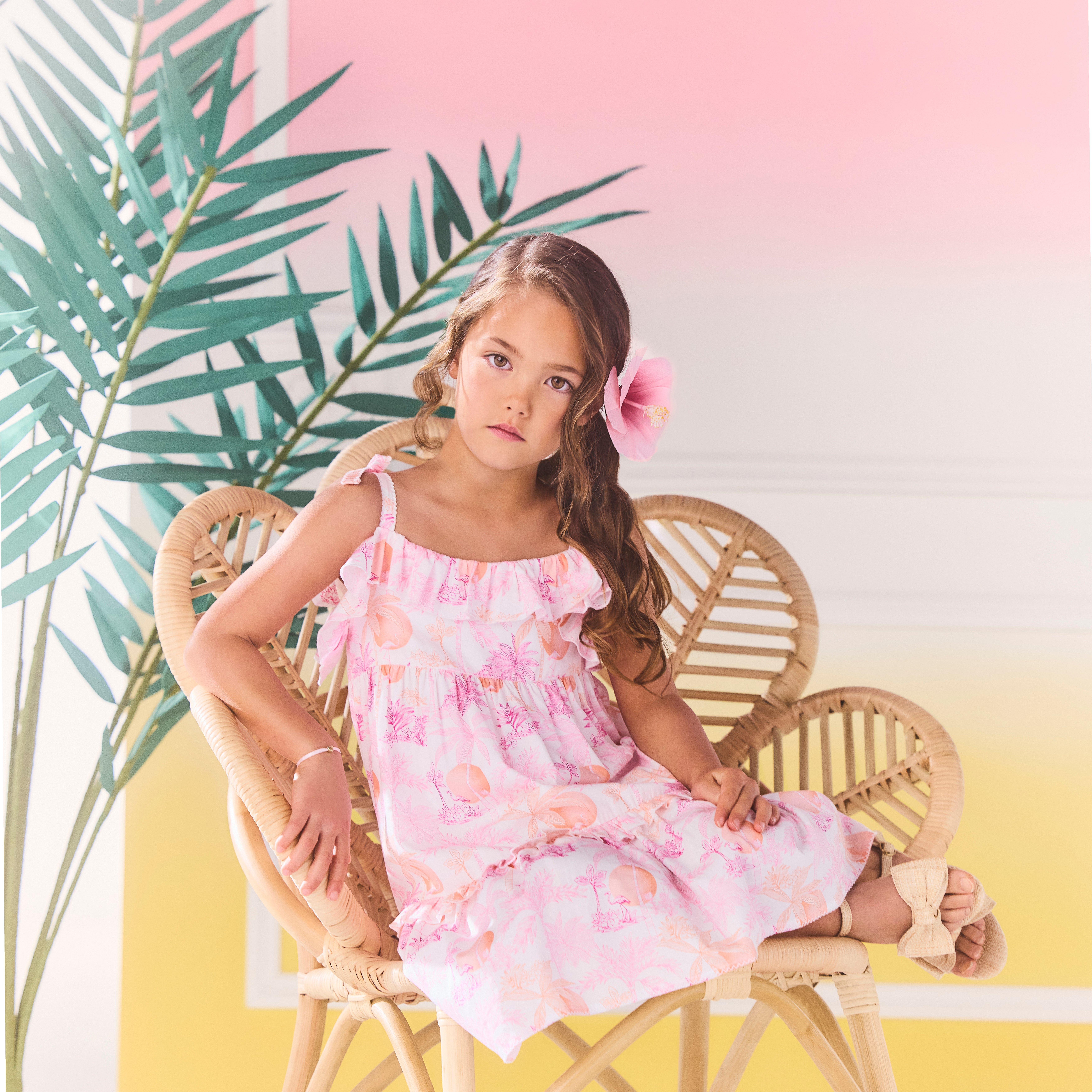 Janie and Jack Serena Williams x Janie and Jack Toile Tour Dress