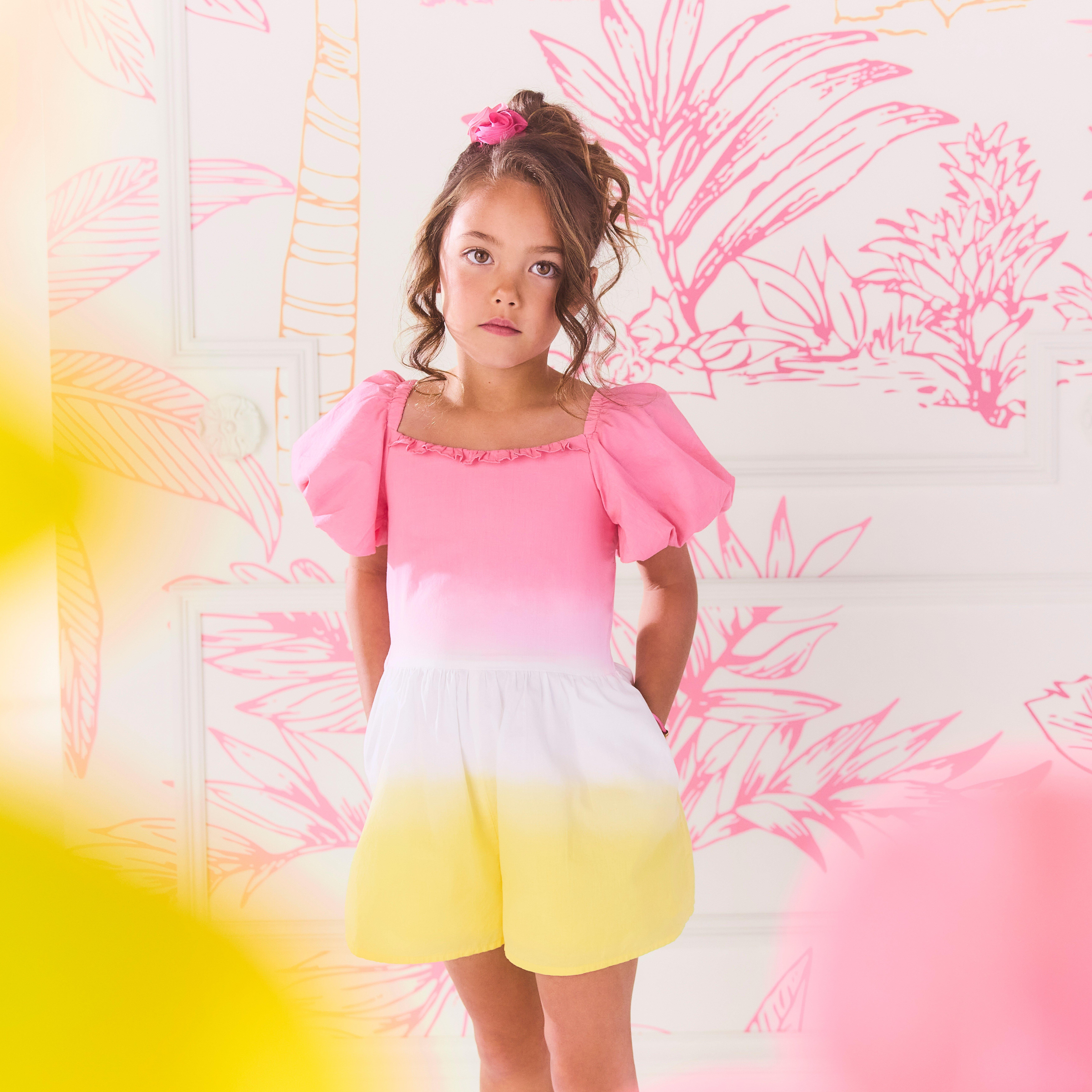 Janie and Jack Serena Williams x Janie and Jack Ombre Open Romper