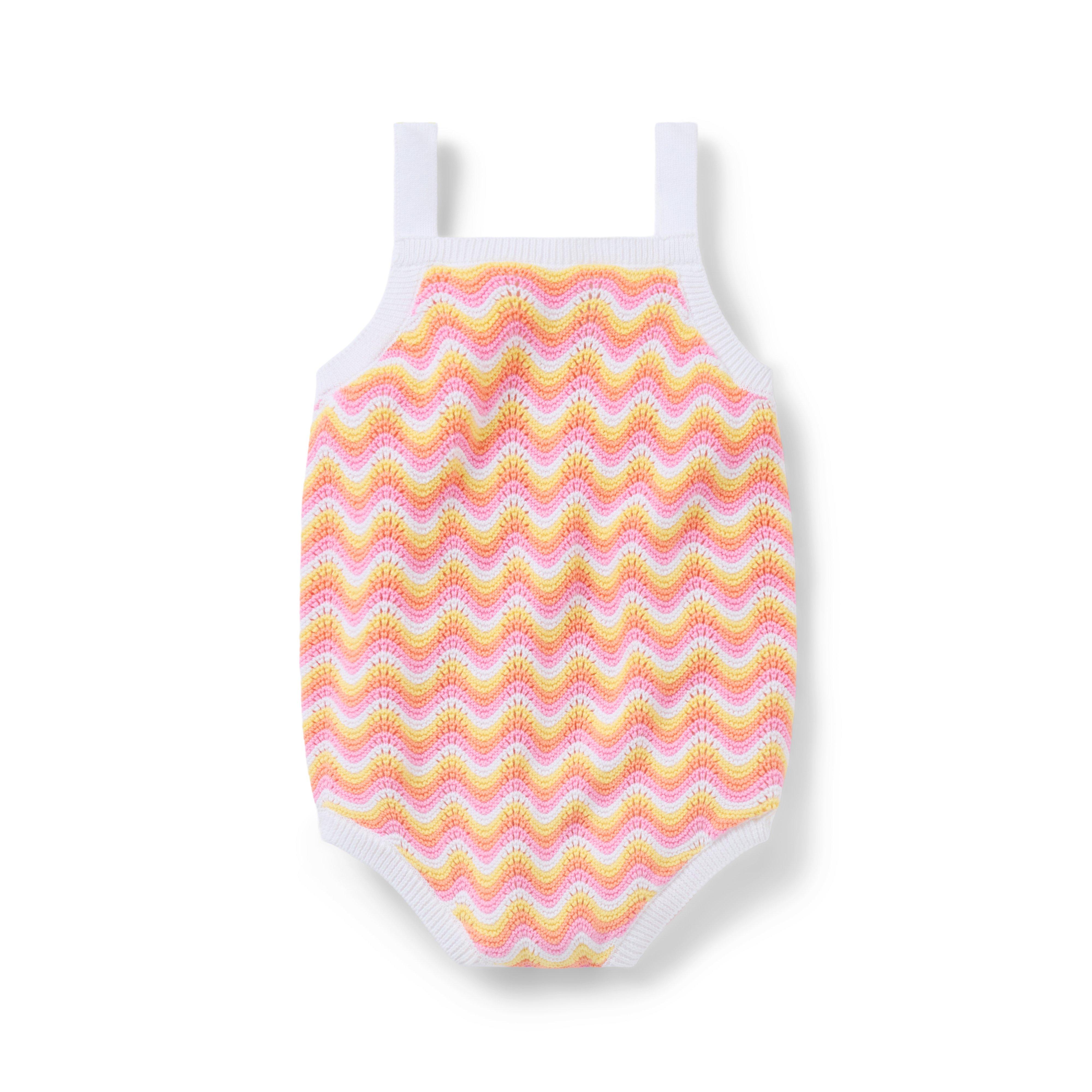 Janie and Jack Serena Williams x Janie and Jack Crochet Court Baby Romper