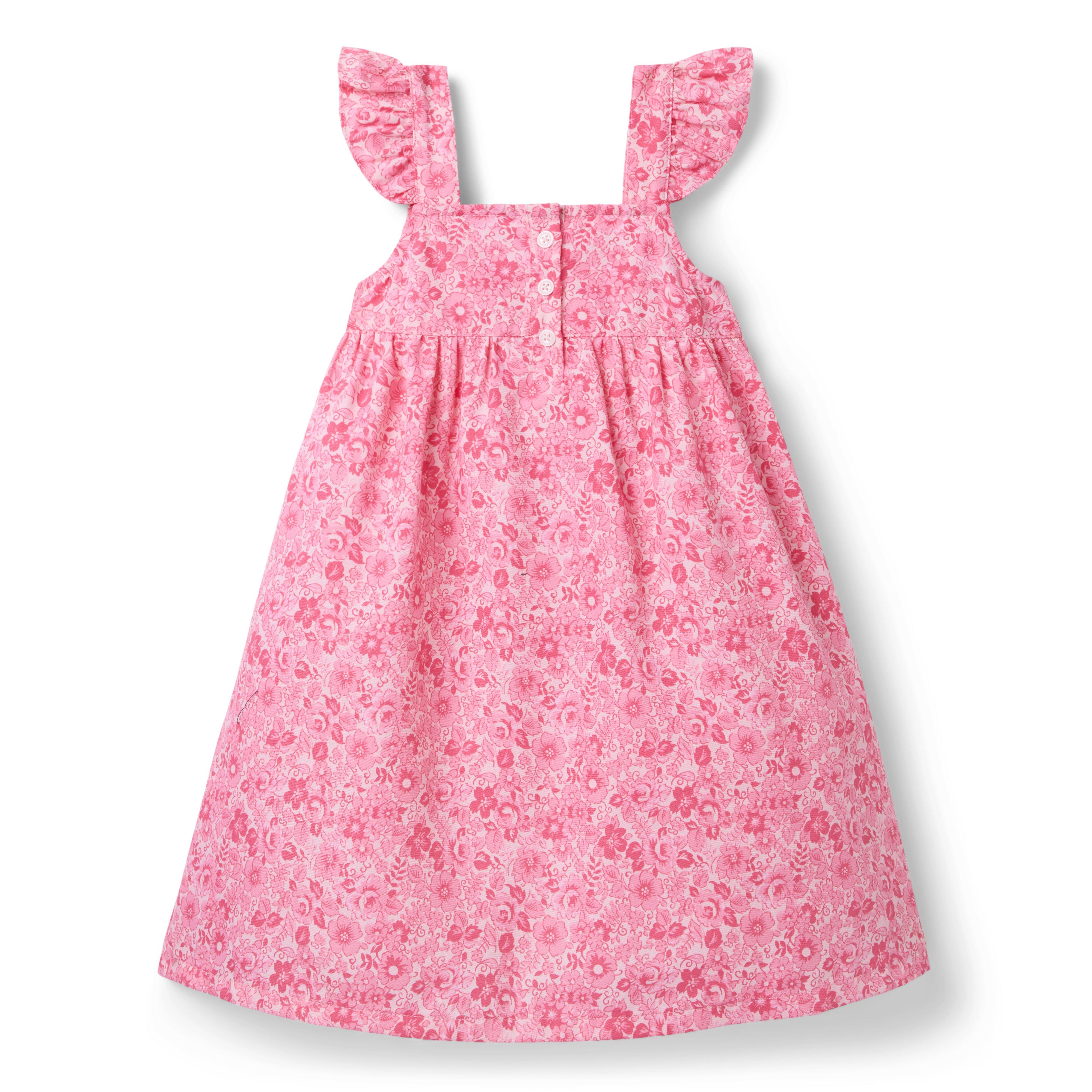Janie and Jack Good Night Ditsy Floral Nightgown