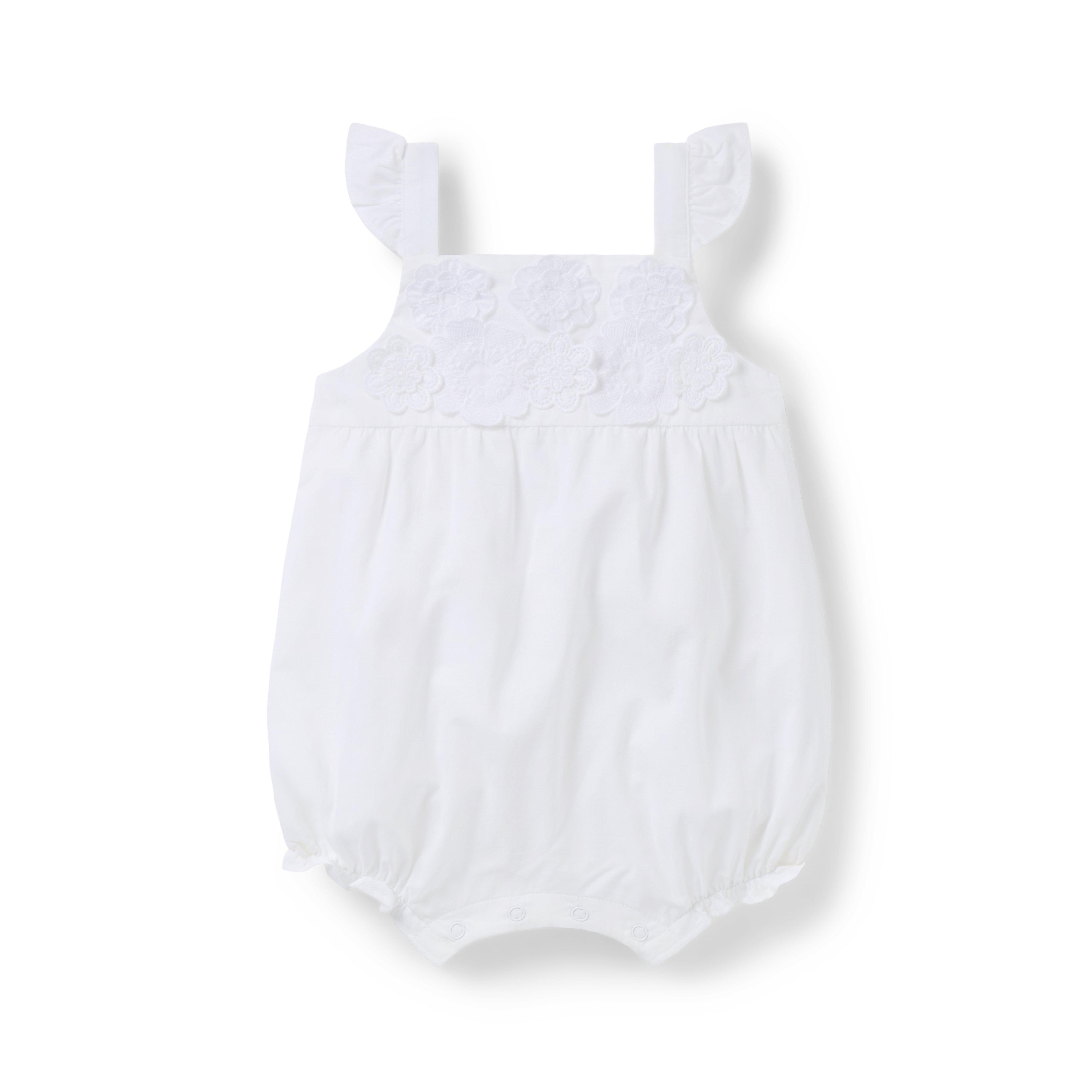 Janie and Jack Serena Williams x Janie and Jack Flower Baby Romper