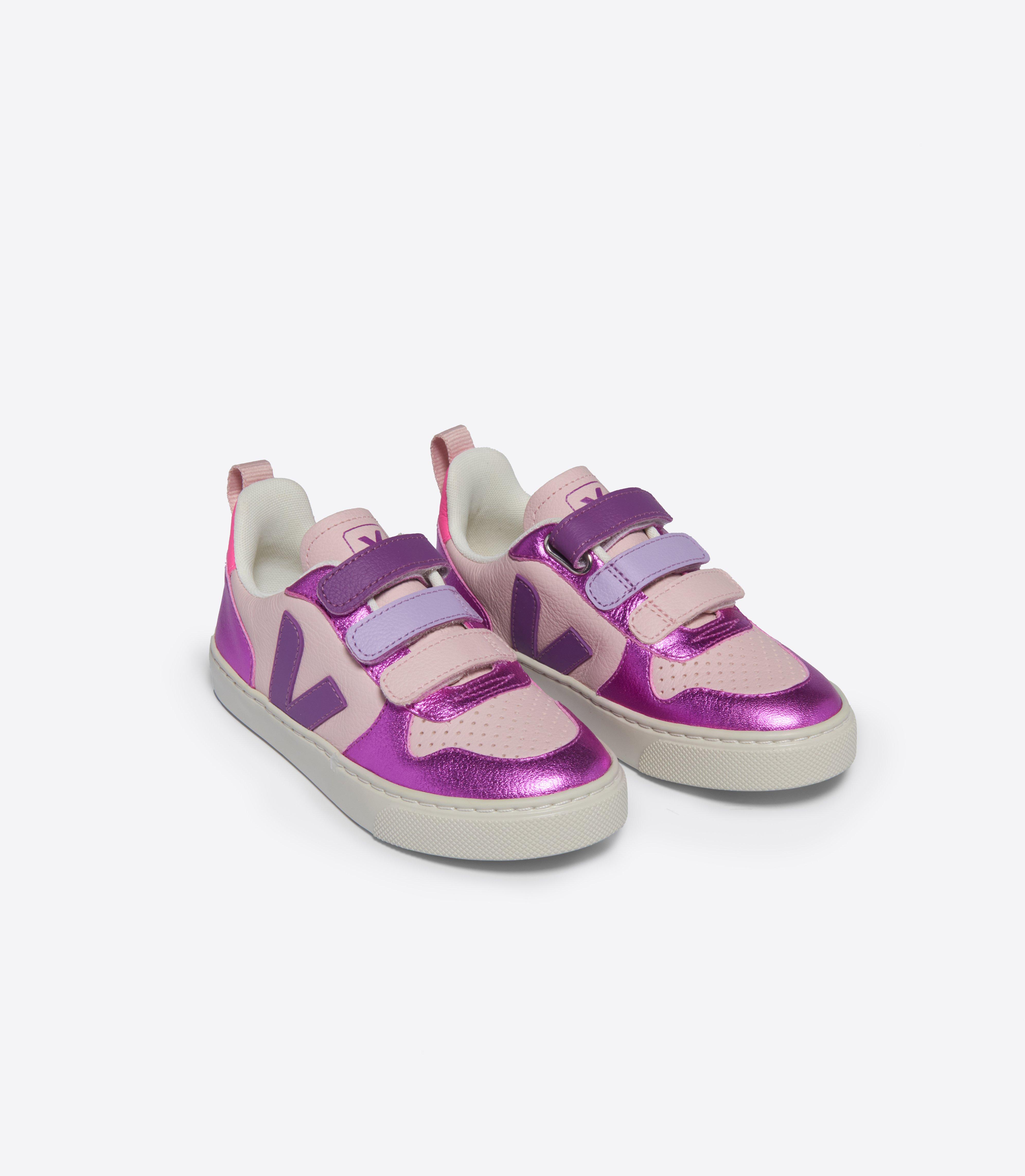 Janie and Jack Veja Toddler Metallic V-10 Sneaker