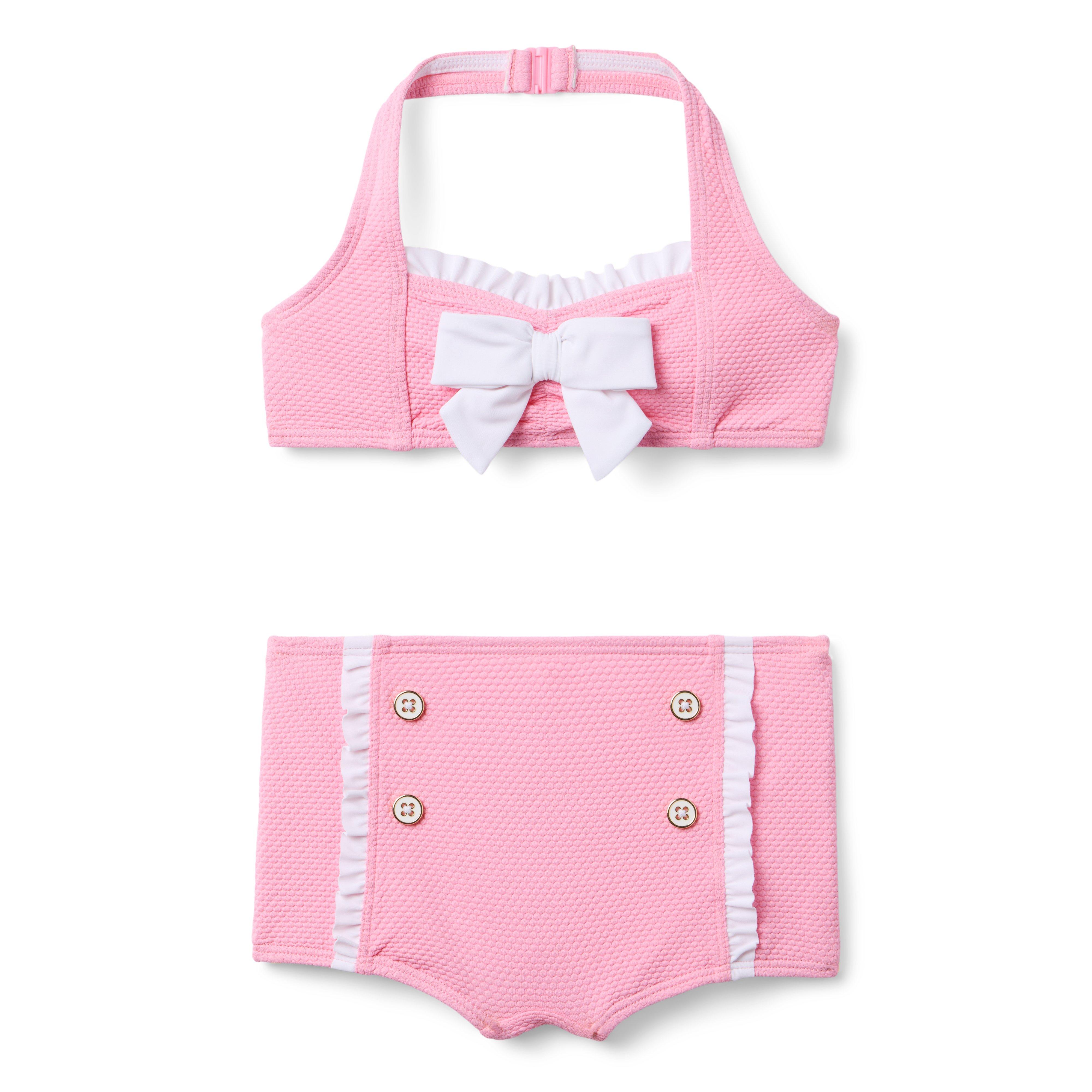 Janie and Jack Recycled Retro 2-Piece Swimsuit