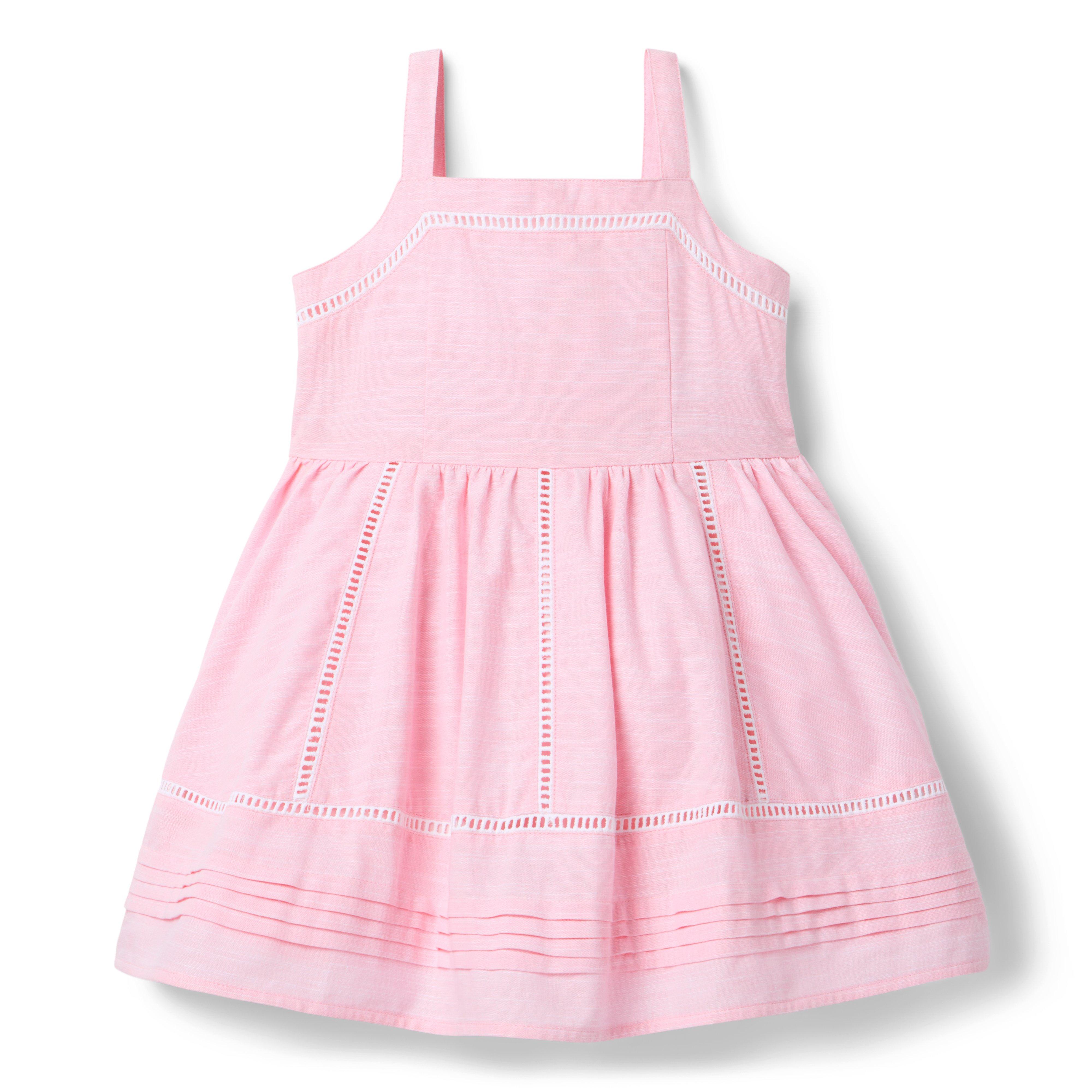 Janie and Jack Pintuck Trim Dress
