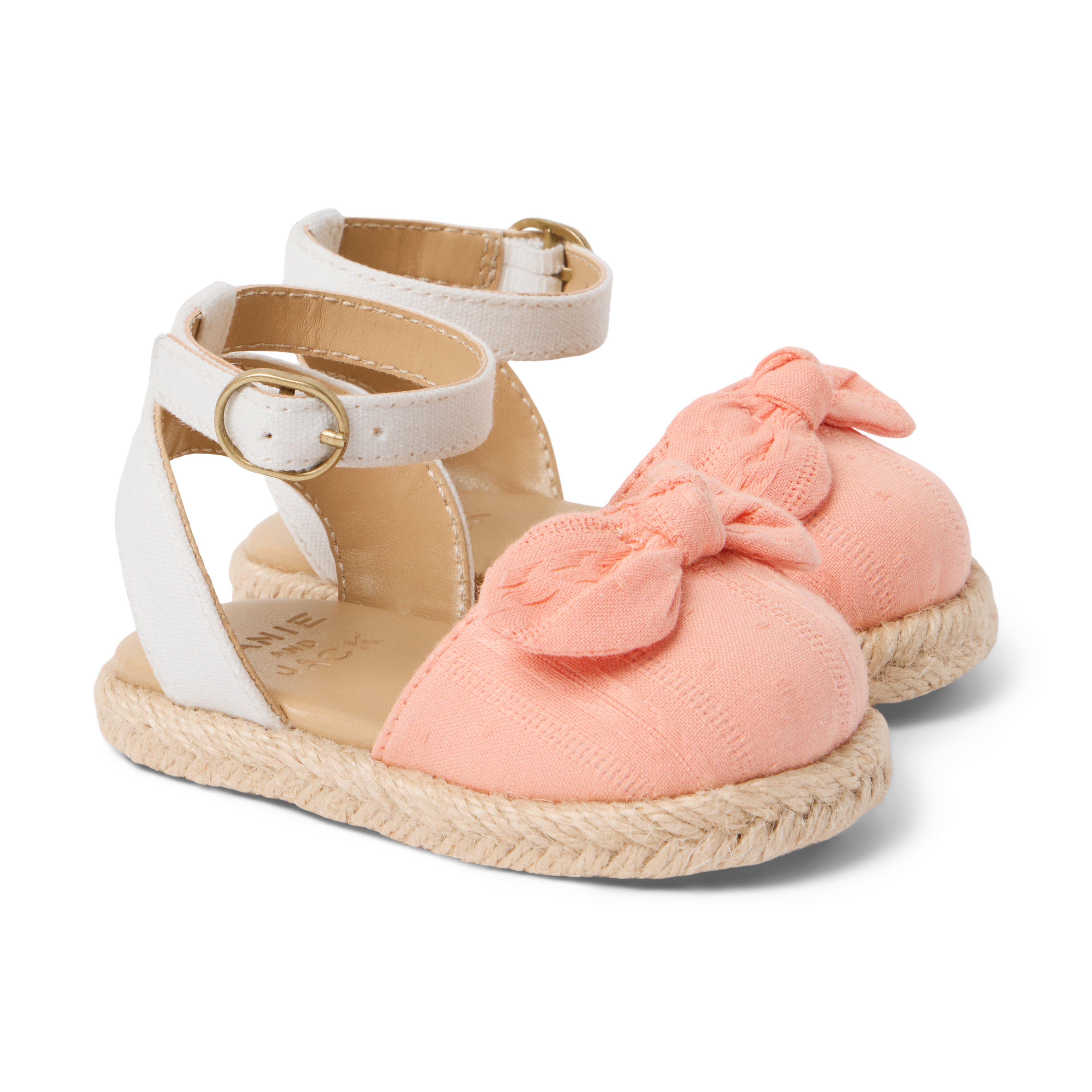 Janie and Jack Baby Bow Espadrille Sandal