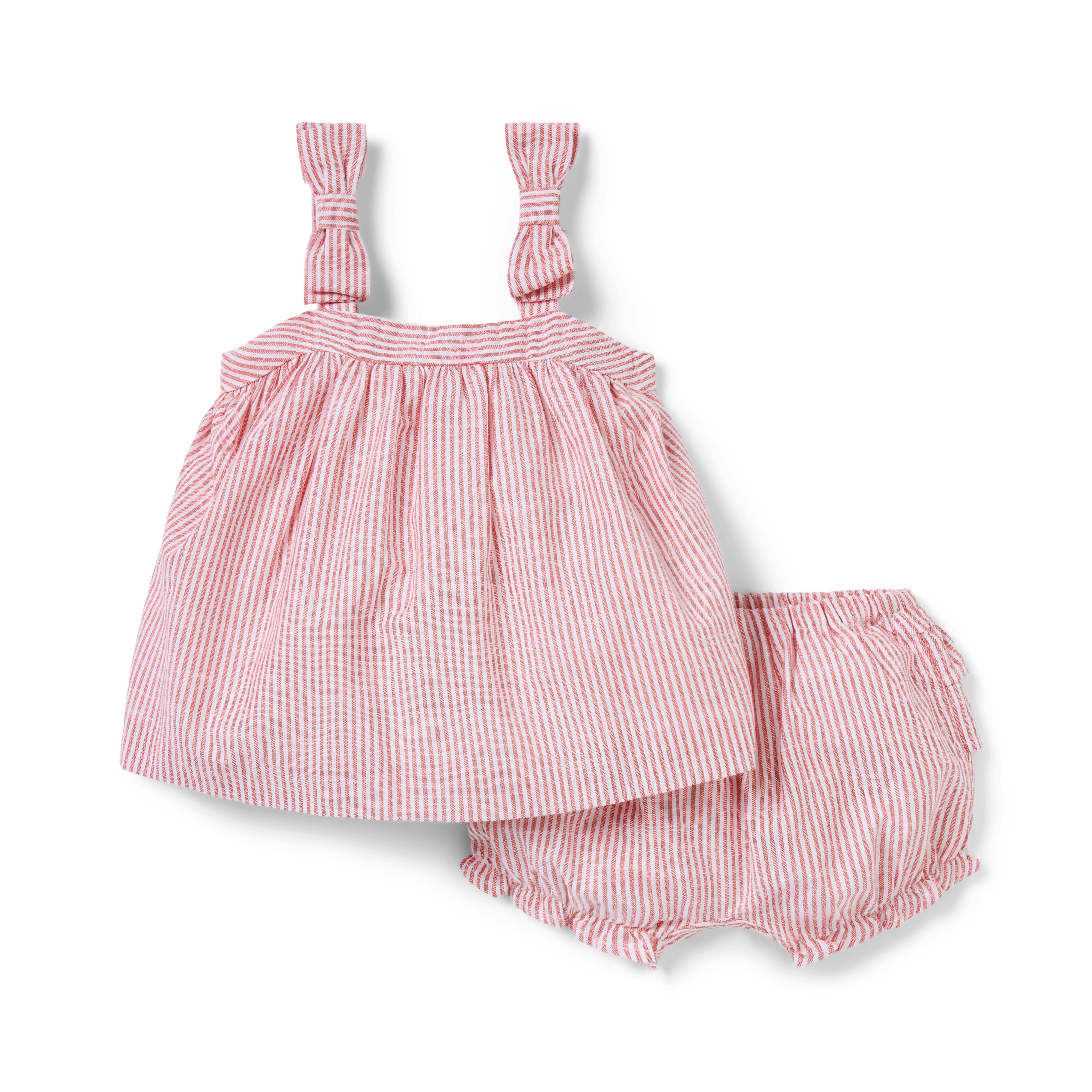 Janie and Jack Baby Striped Matching Set
