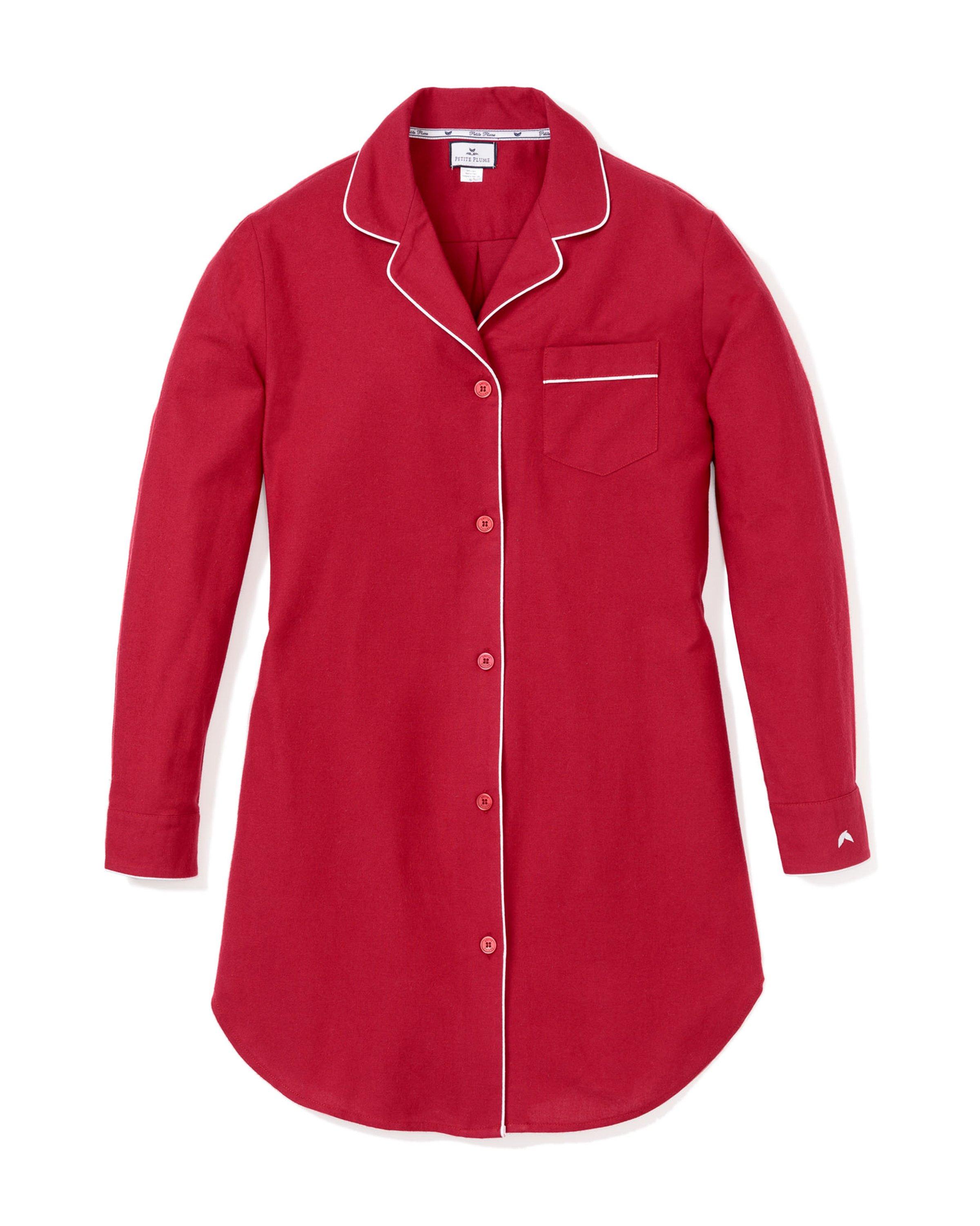 Janie and Jack Petite Plume Women's Flannel Nightshirt