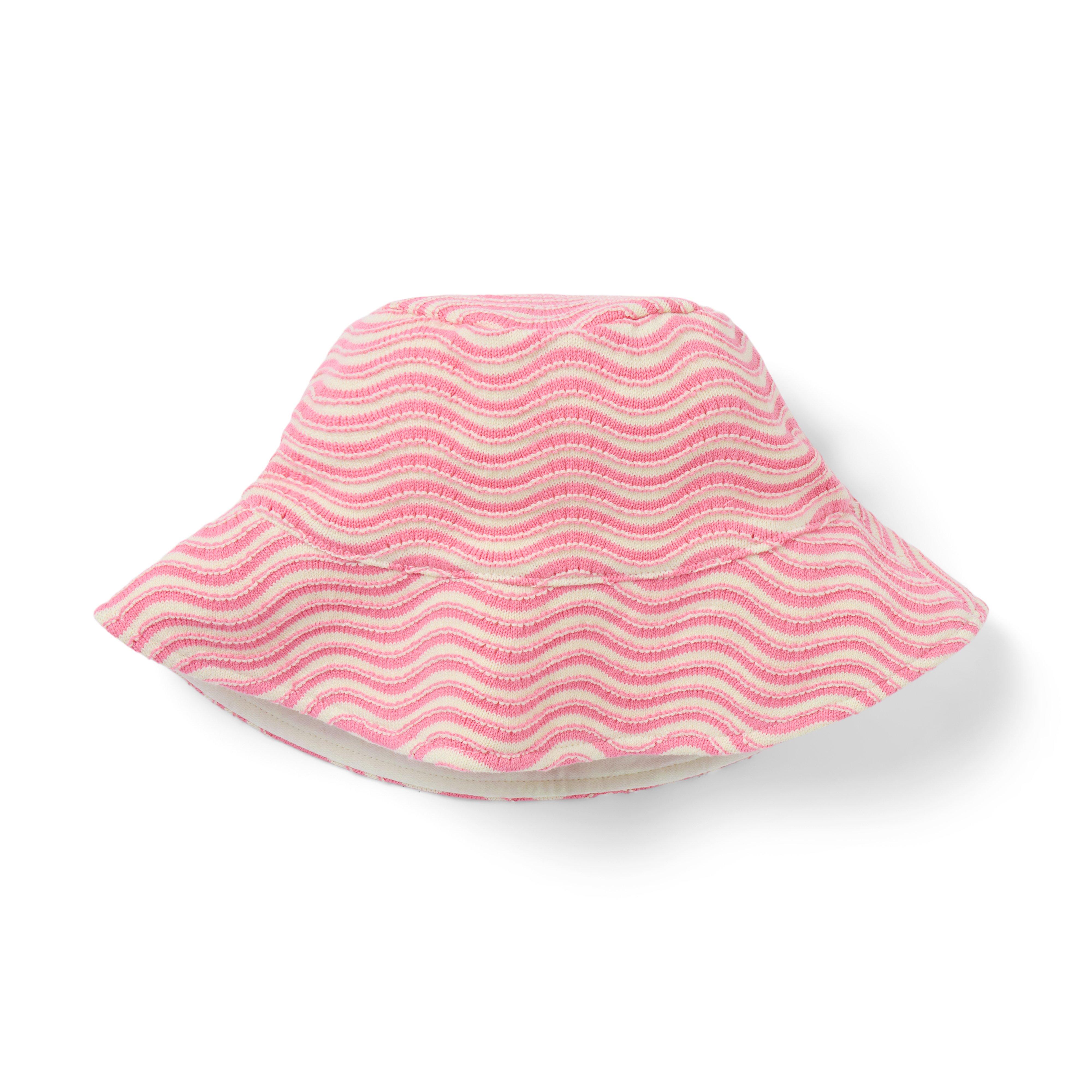 Janie and Jack Wavy Striped Bucket Hat