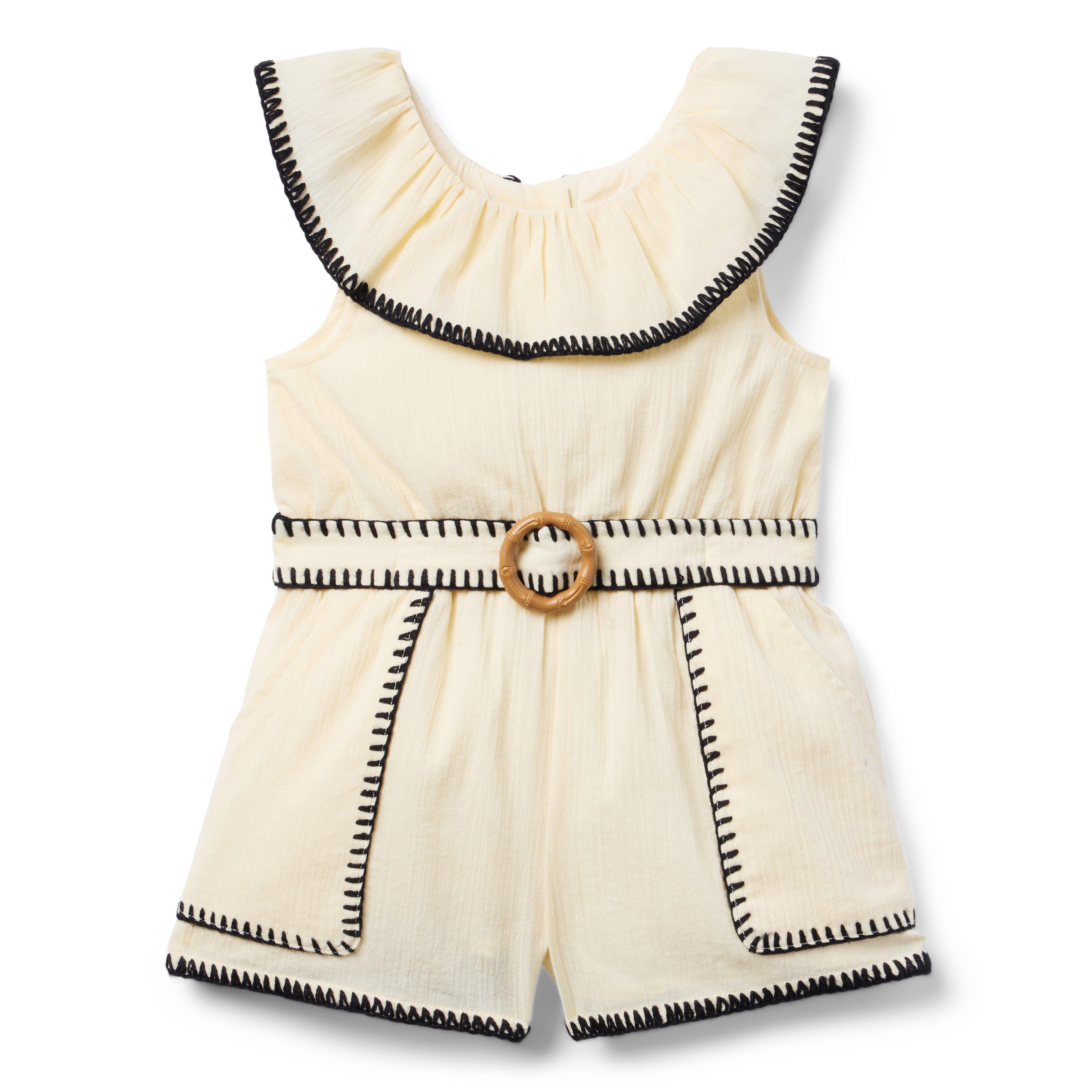 Janie and Jack The Ruffle Explorer Romper