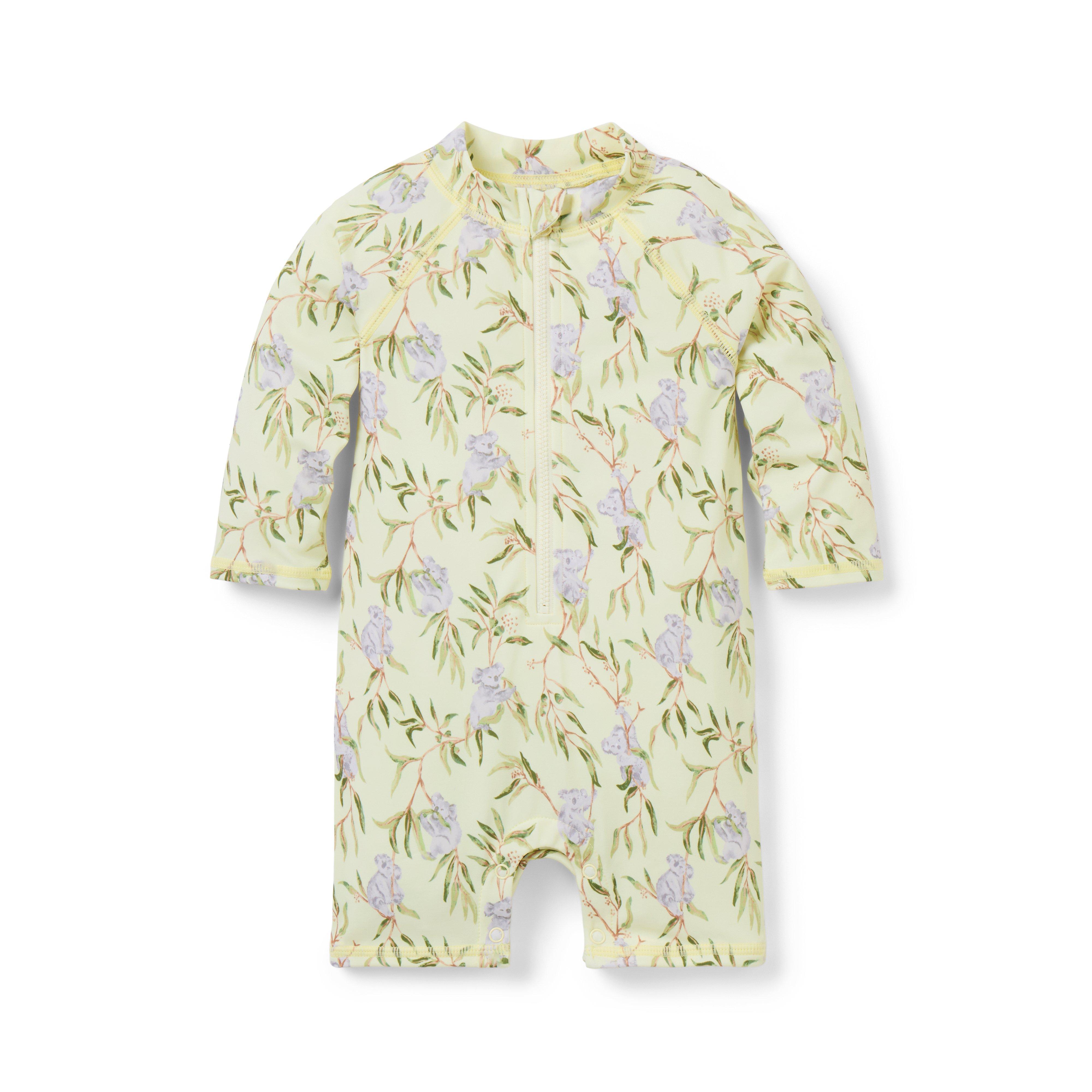 Janie and Jack Baby Recycled Koala Rash Guard Swimsuit