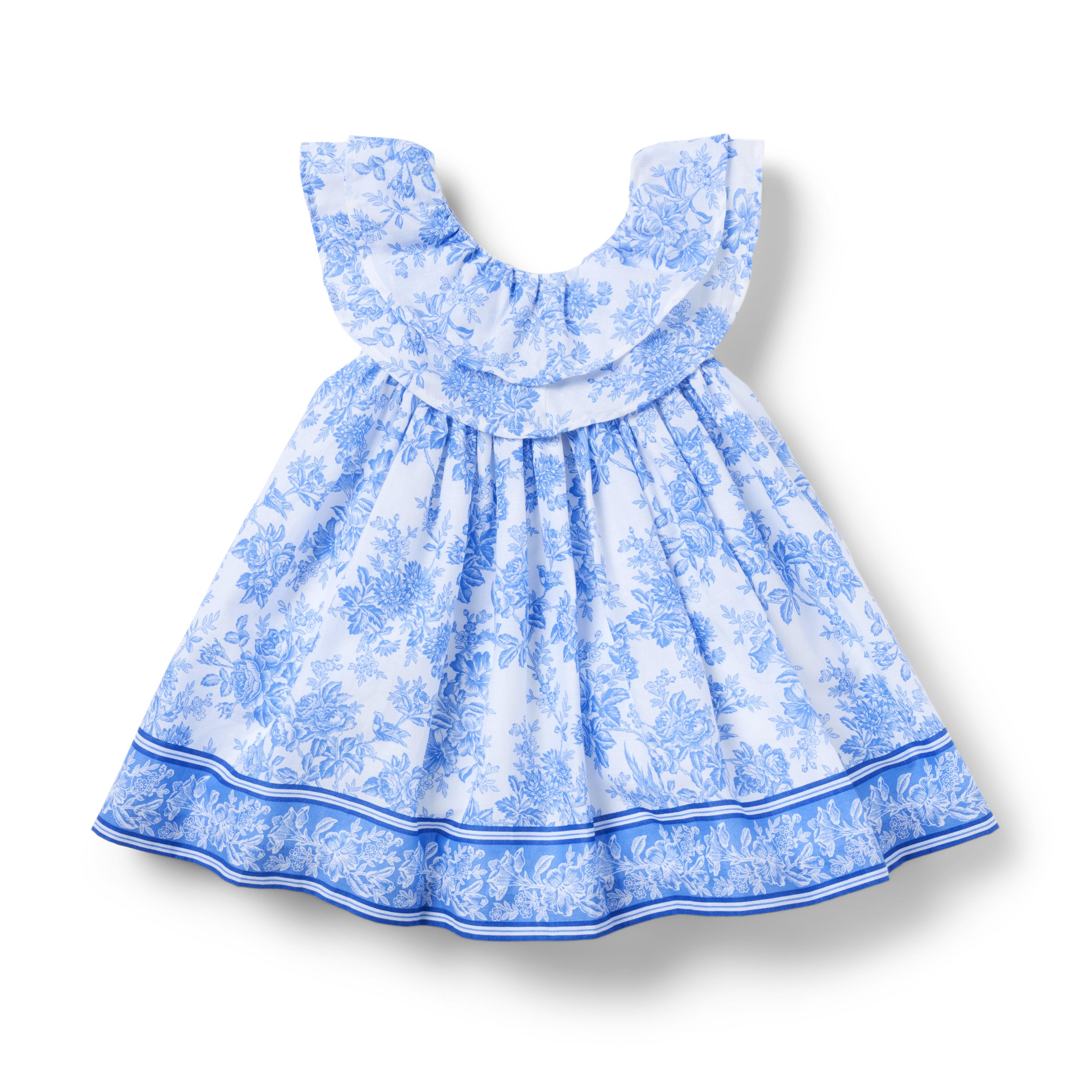 Janie and Jack Baby Floral Border Dress