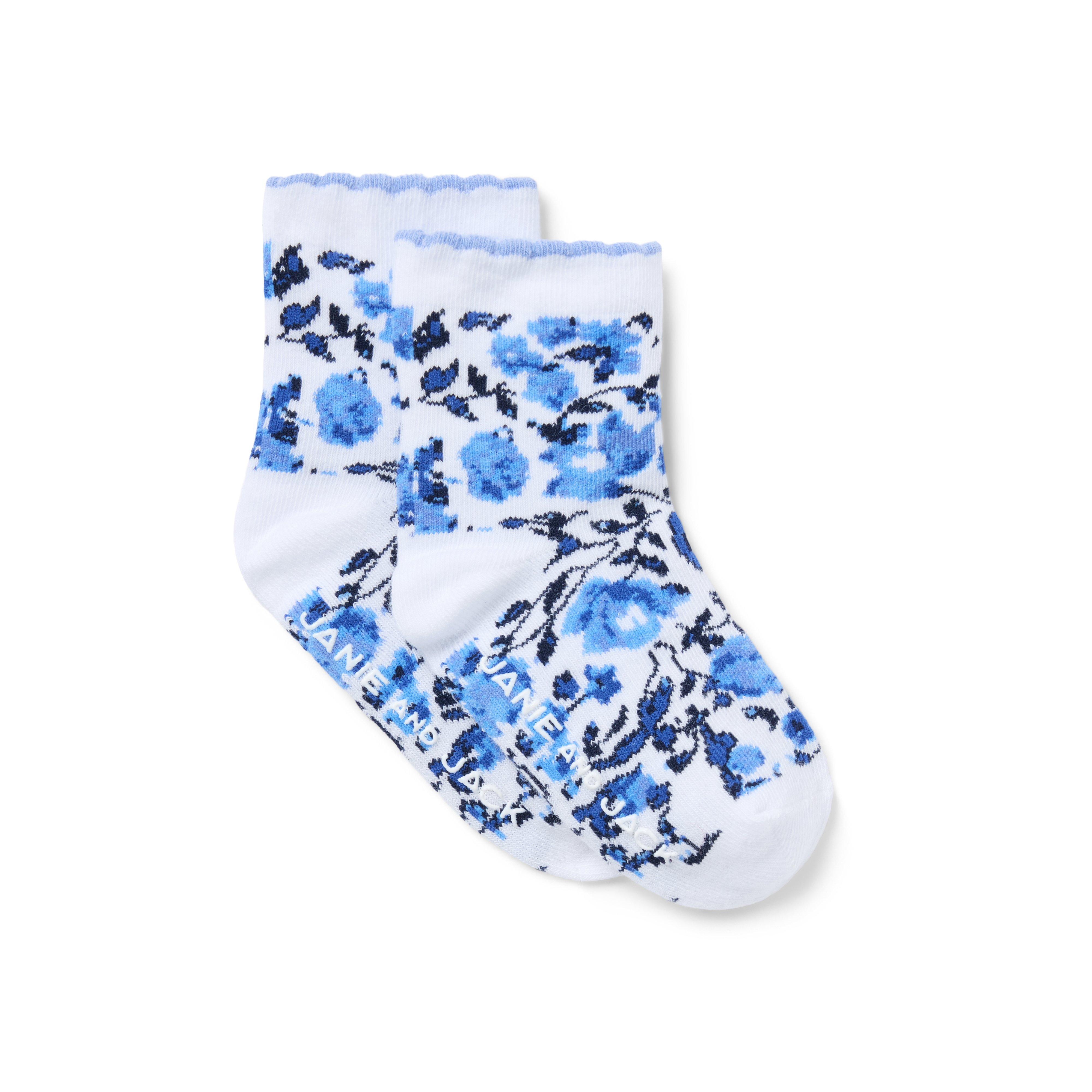 Janie and Jack Baby Floral Sock