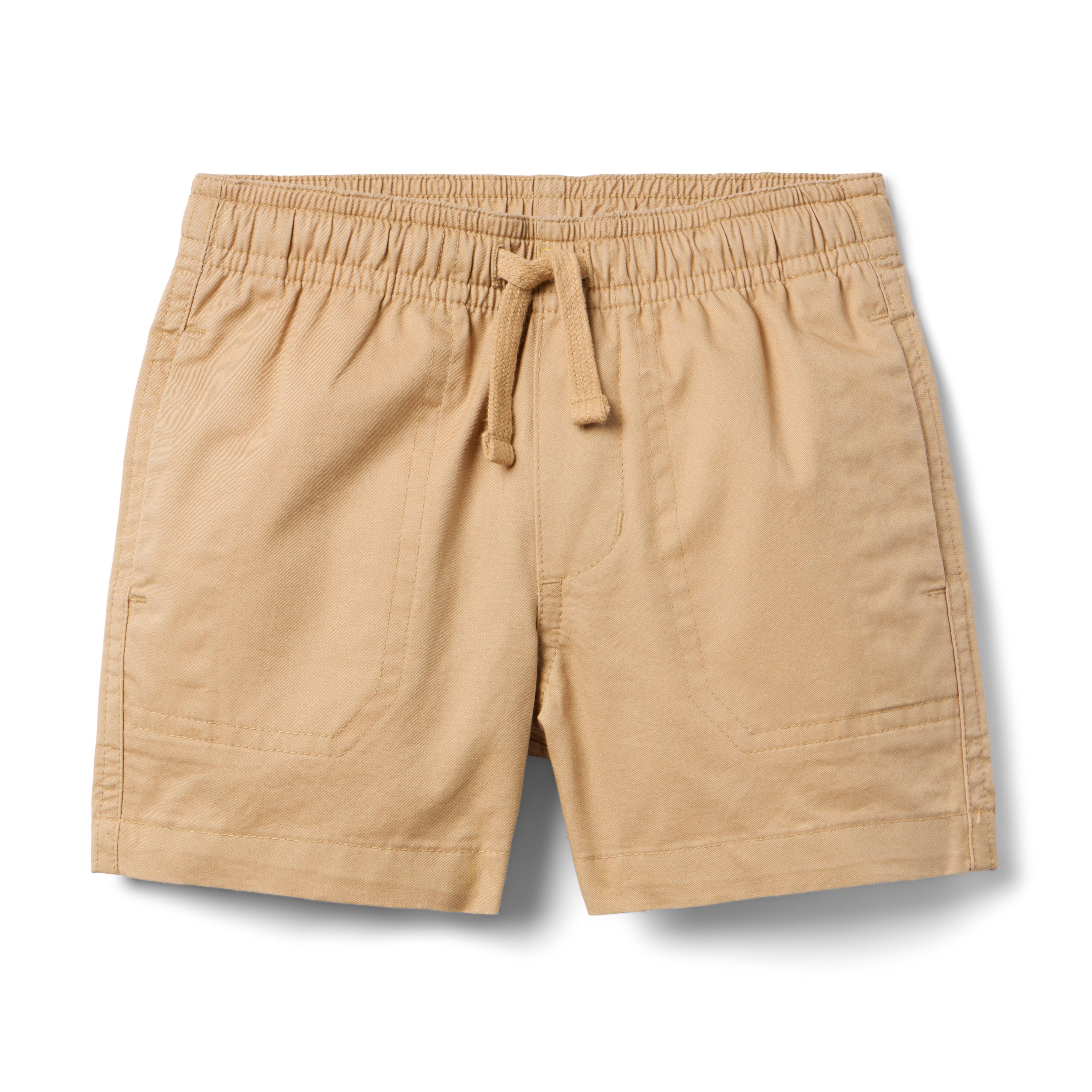 Janie and Jack Twill Patch Pocket Pull-On Short