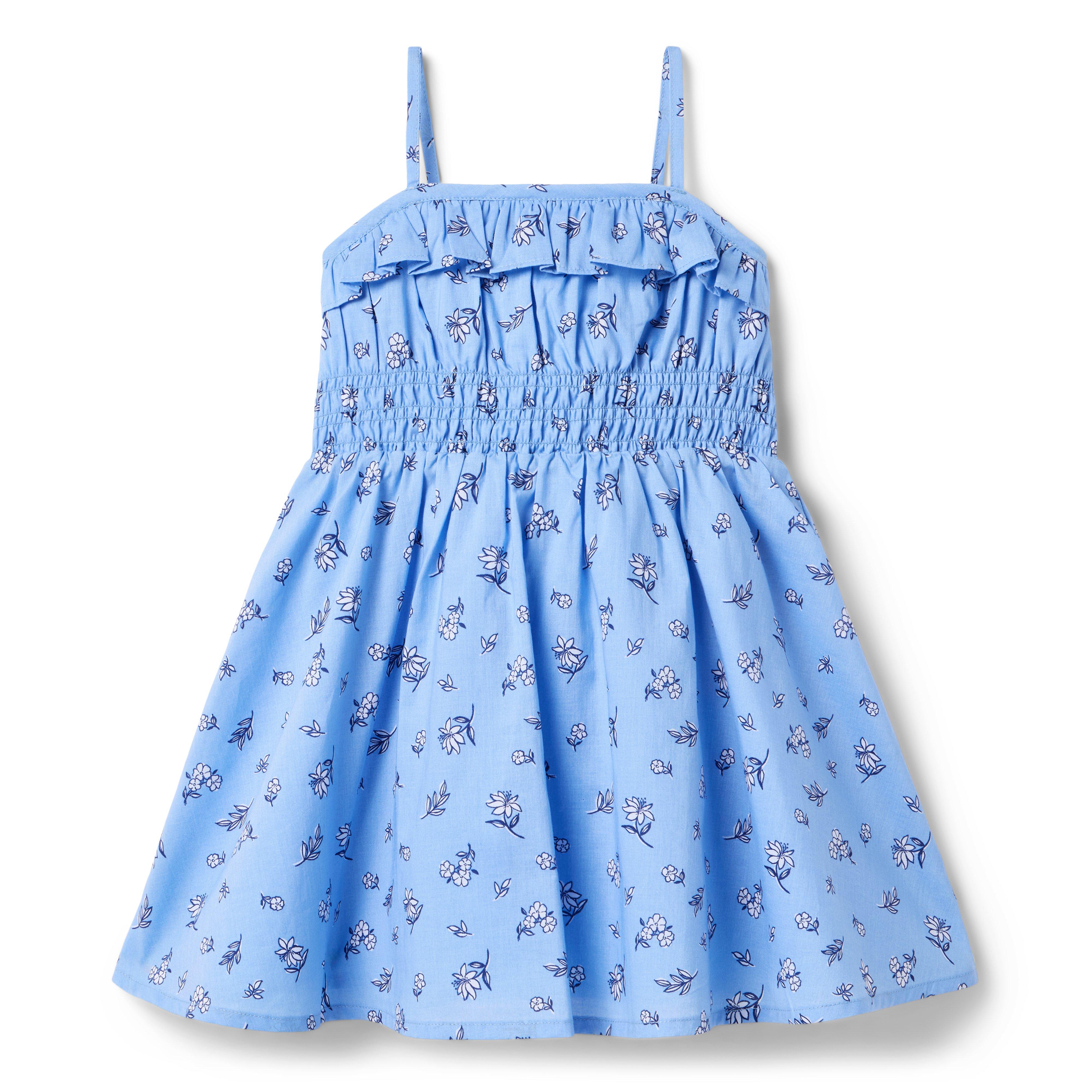 Janie and Jack Floral Smocked Dress