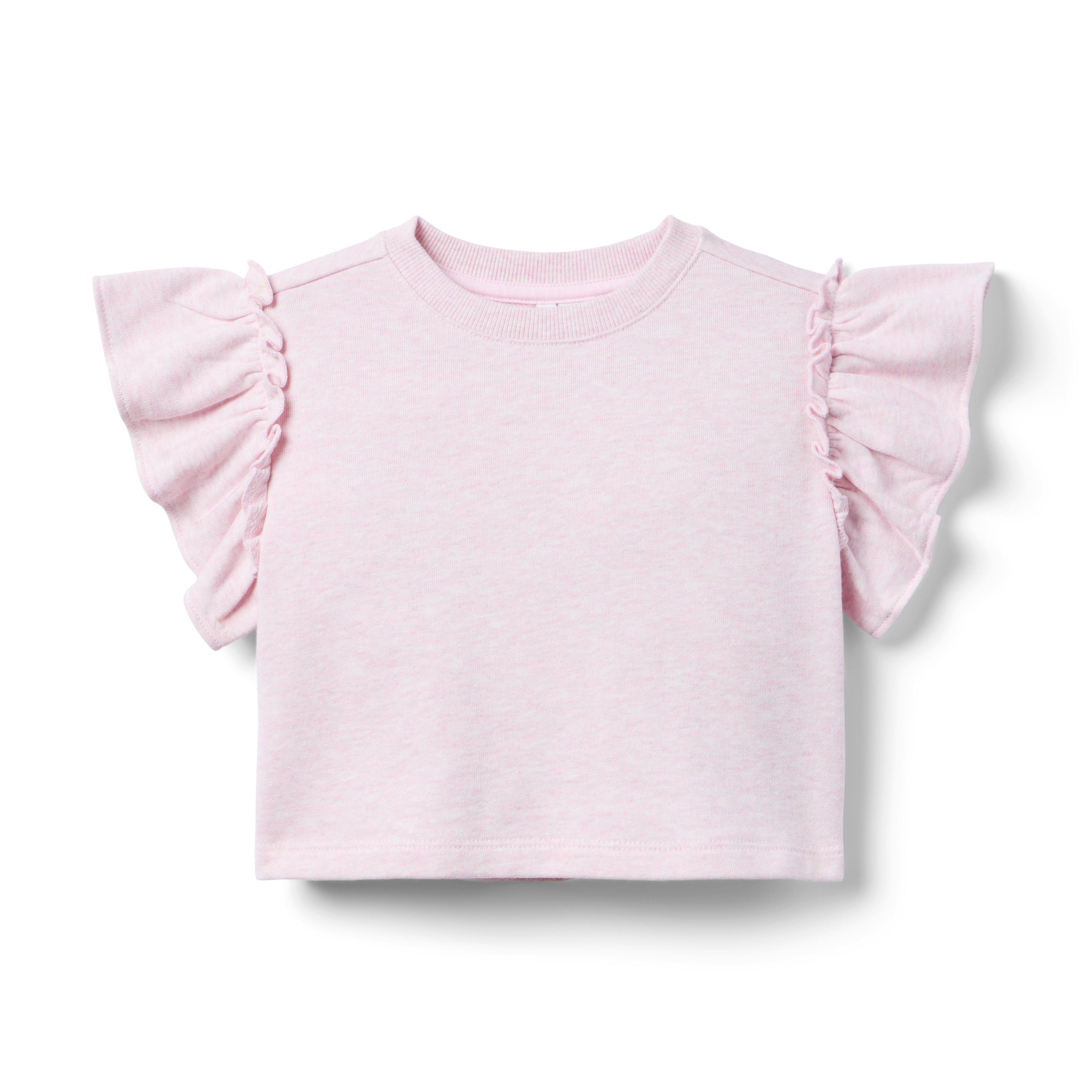 Janie and Jack French Terry Ruffle Top