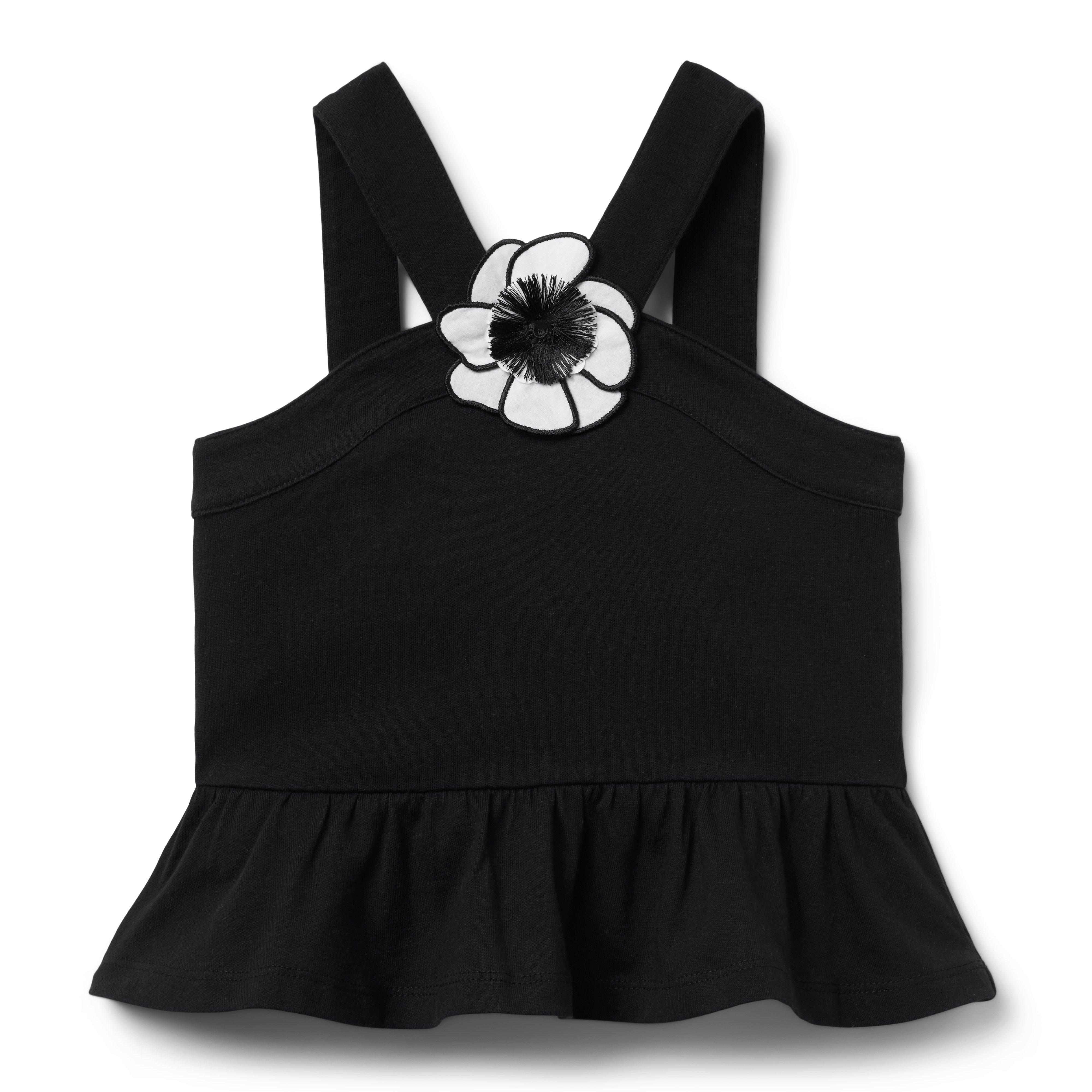 Janie and Jack Flower Peplum Top