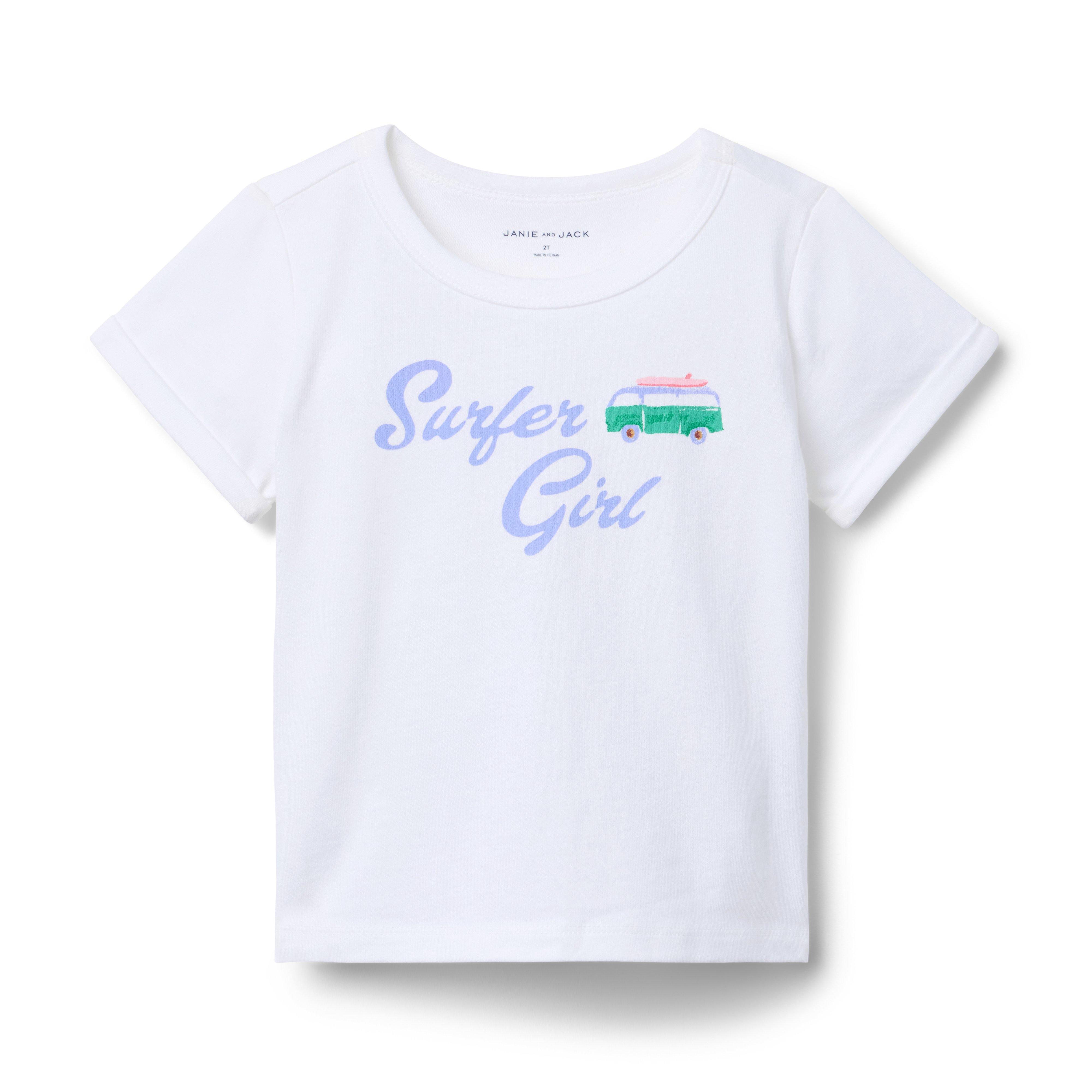 Janie and Jack Surfer Girl Tee