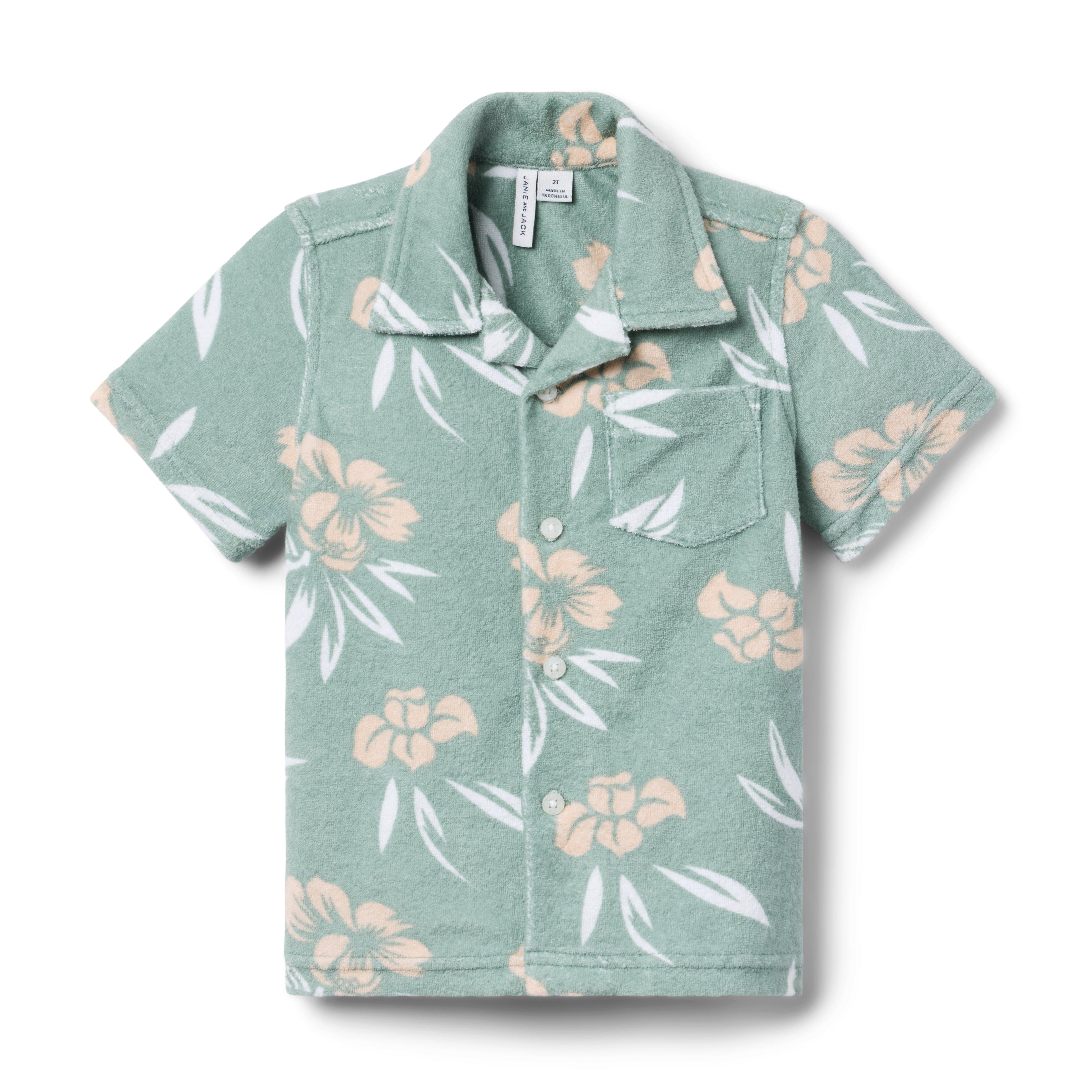 Janie and Jack The Terry Cabana Shirt