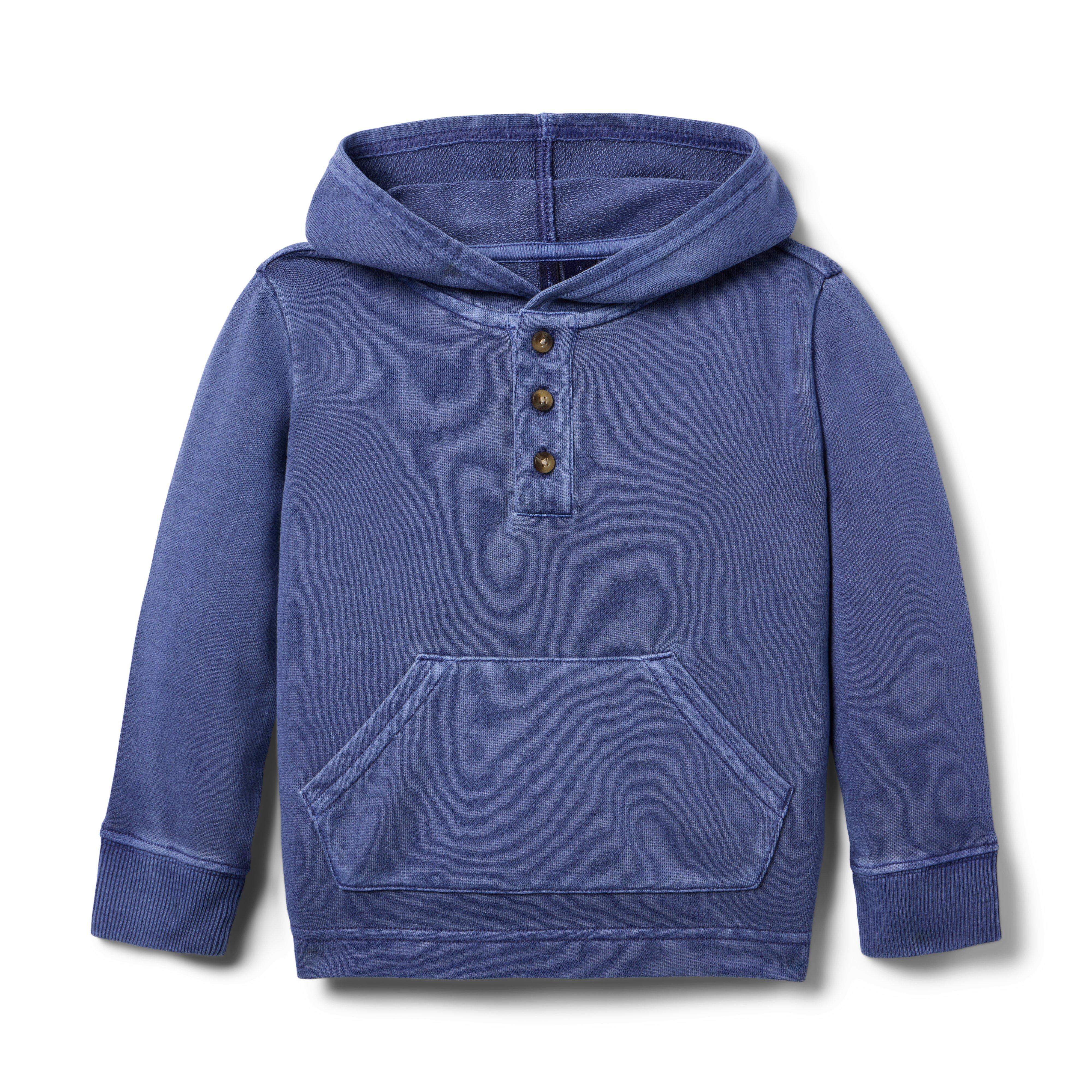 Janie and Jack The Henley Hooded Sweatshirt