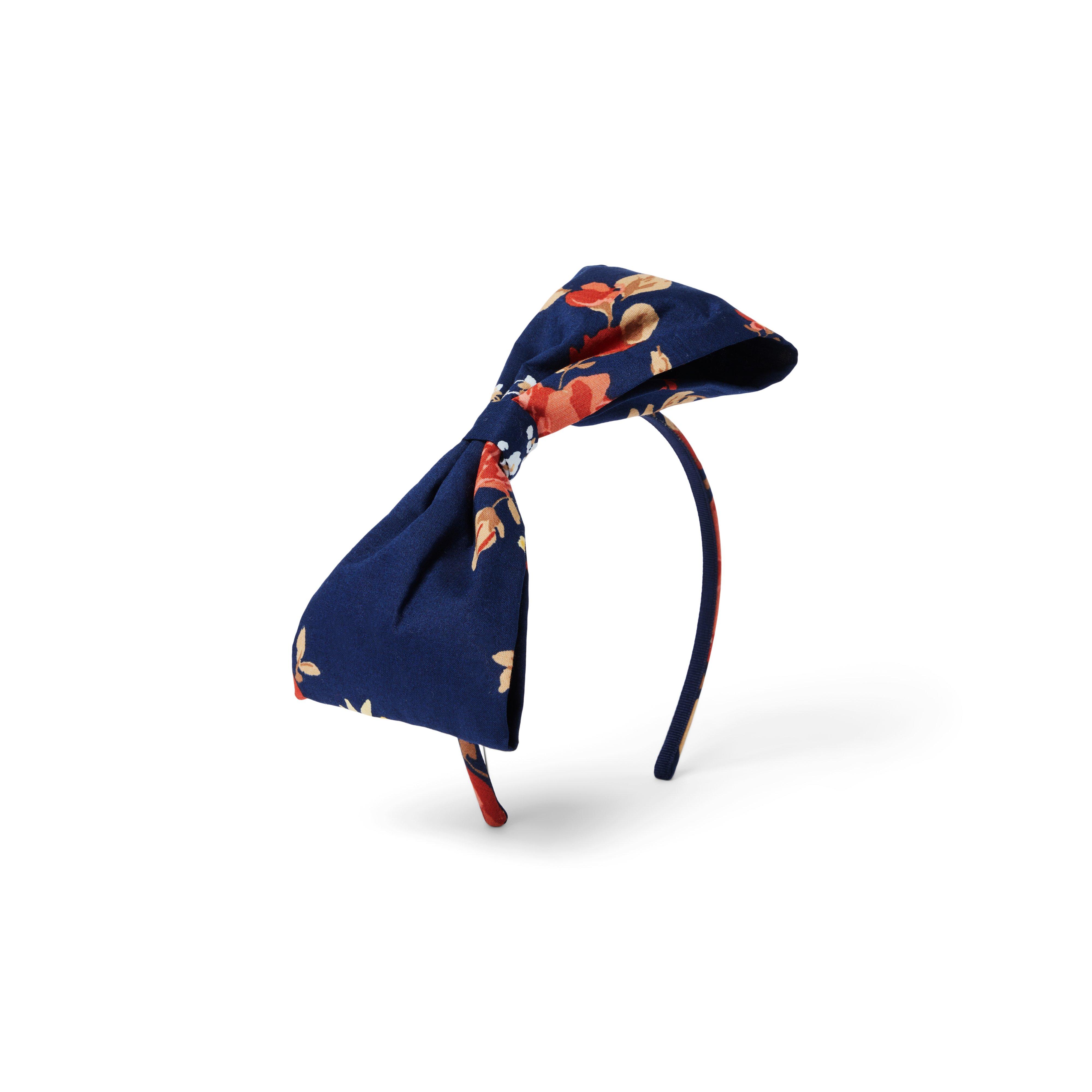 Janie and Jack Floral Bow Headband