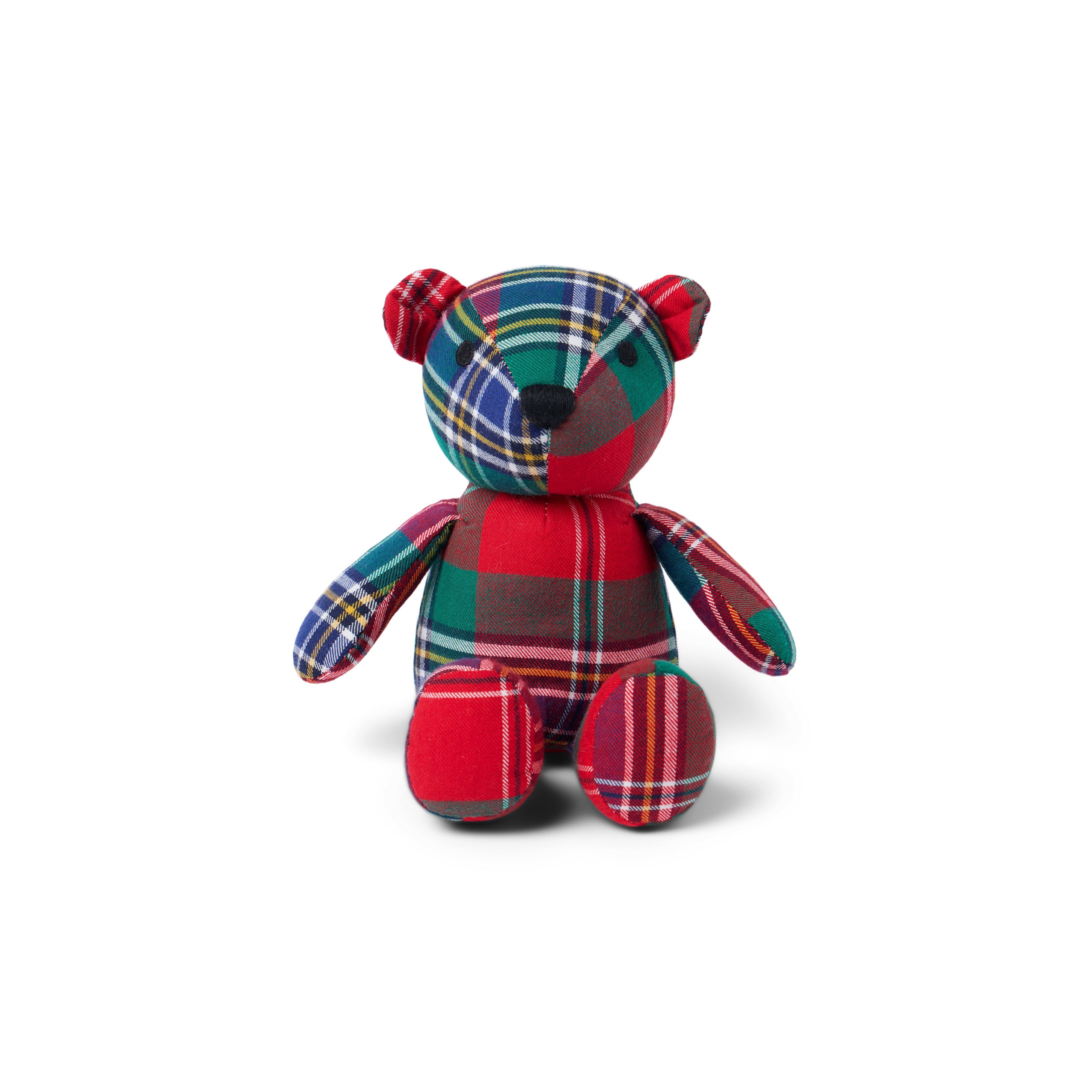 Janie and Jack The Mini Tartan Bear Plush