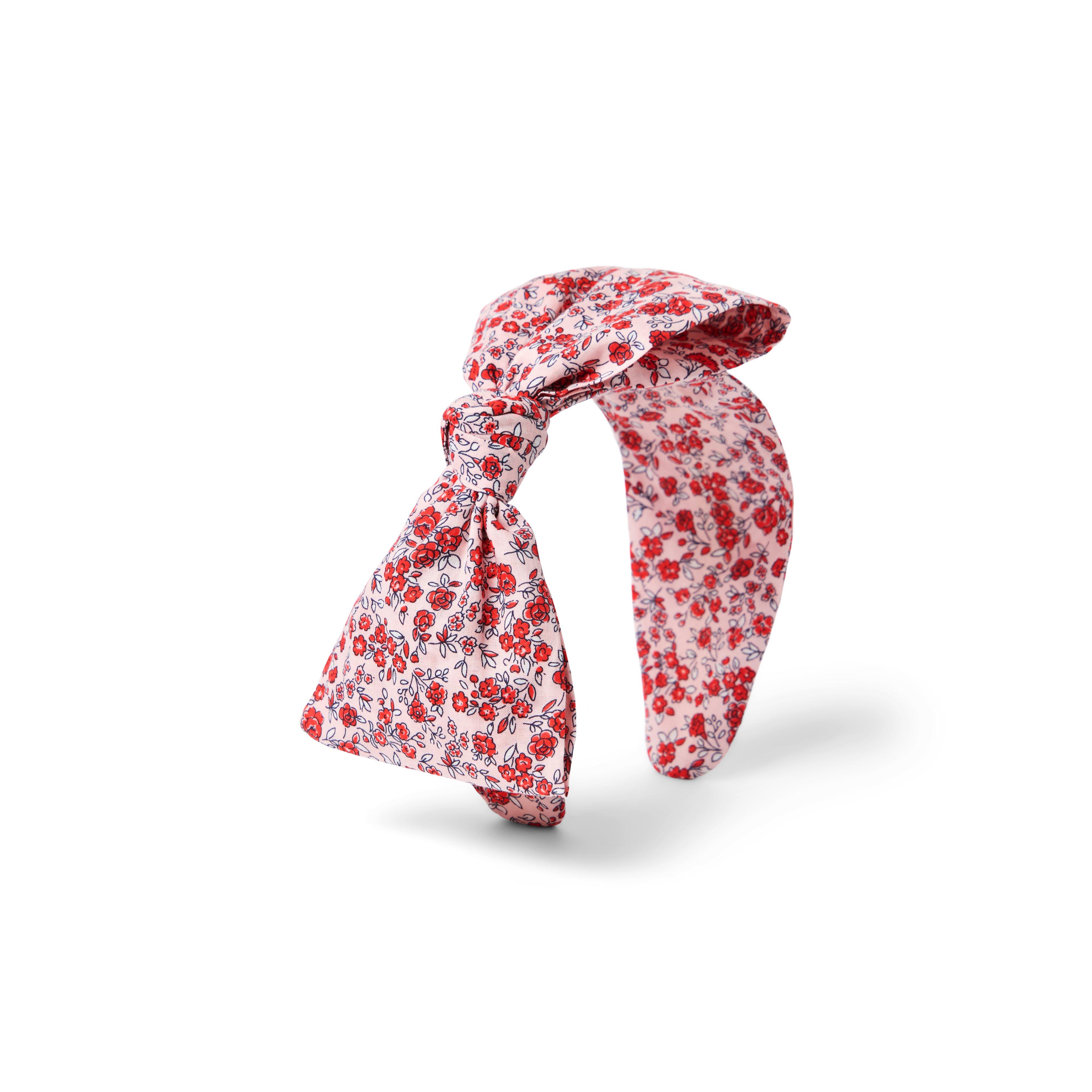 Janie and Jack Ditsy Floral Bow Headband