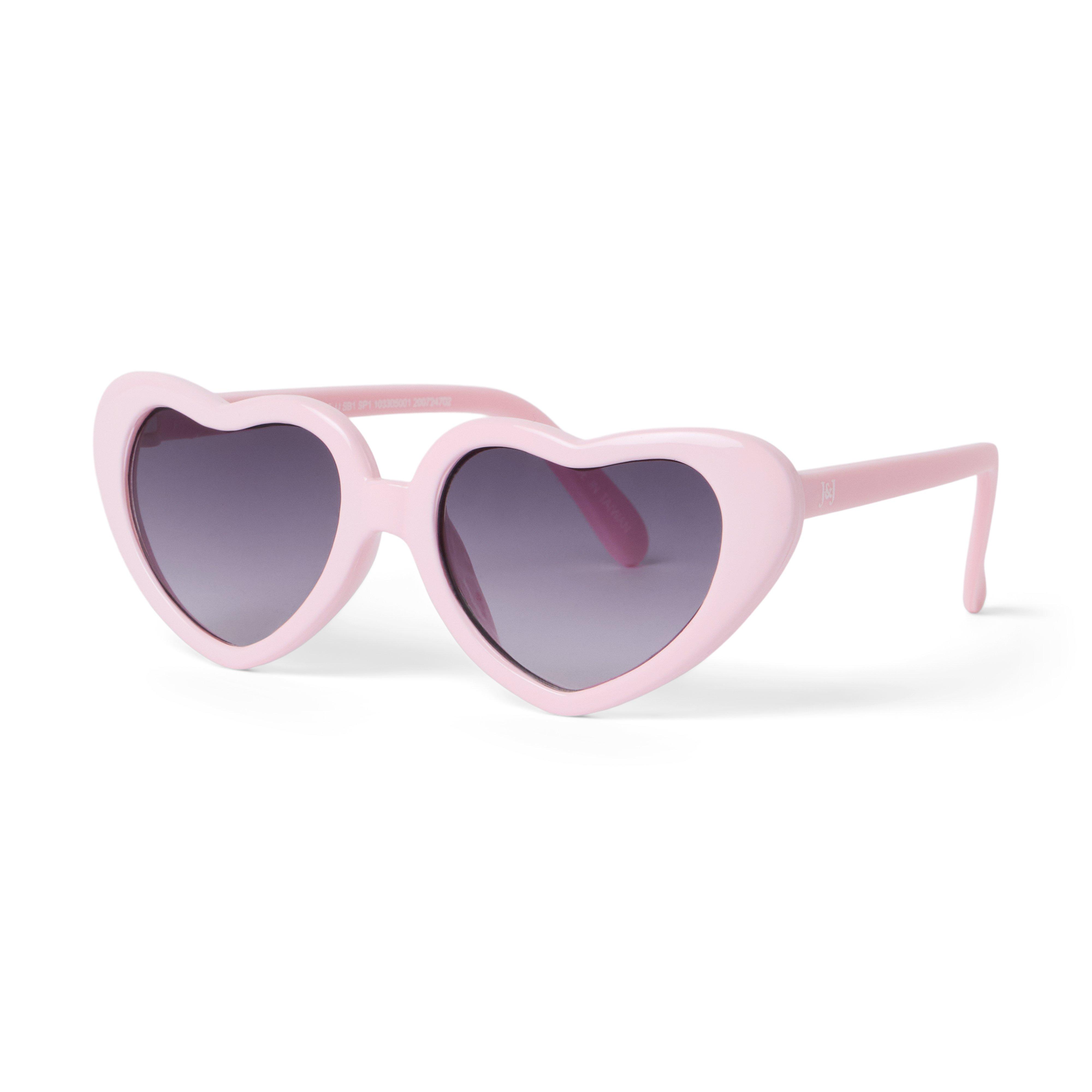 Janie and Jack Baby Heart Sunglasses