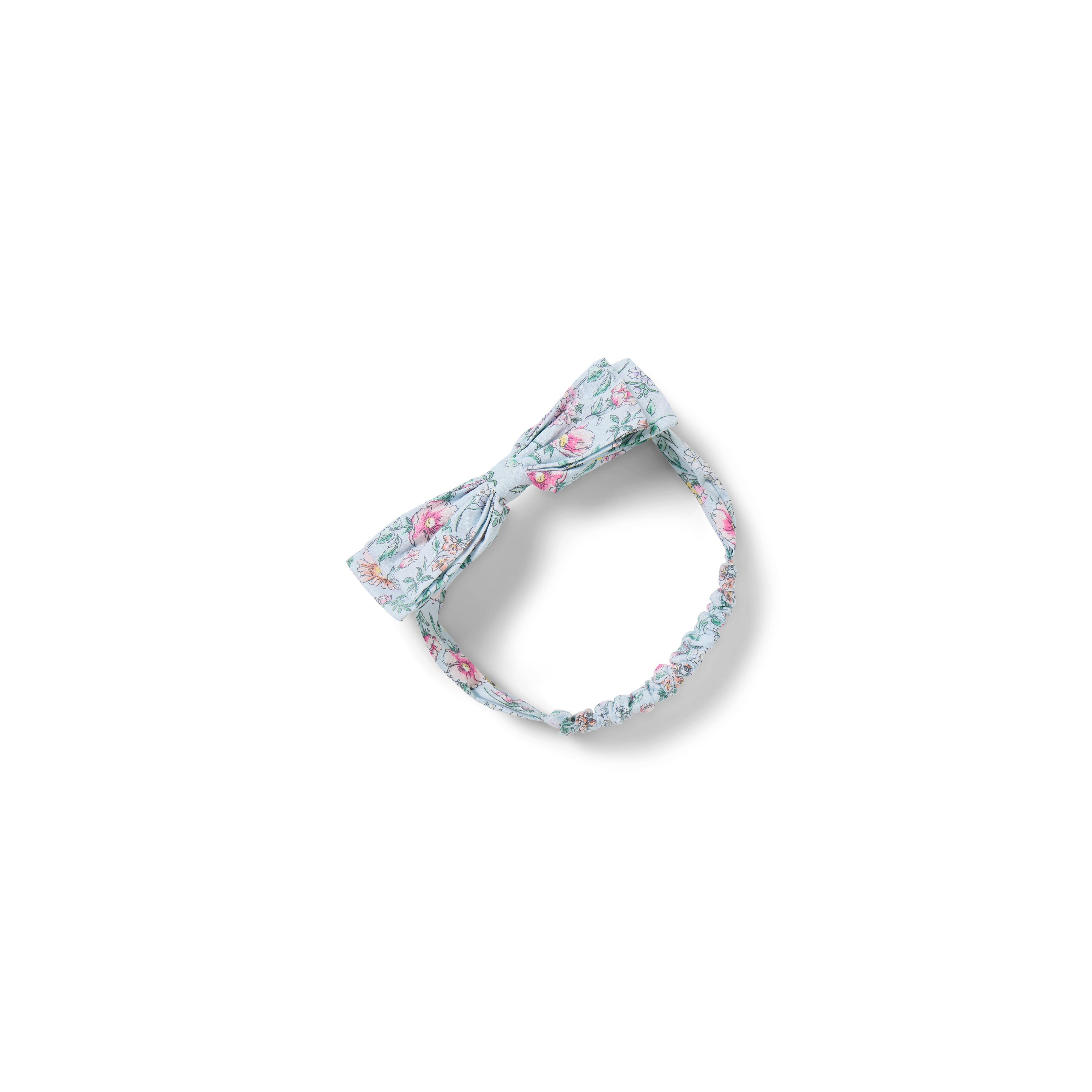 Janie and Jack Baby Floral Bow Soft Headband