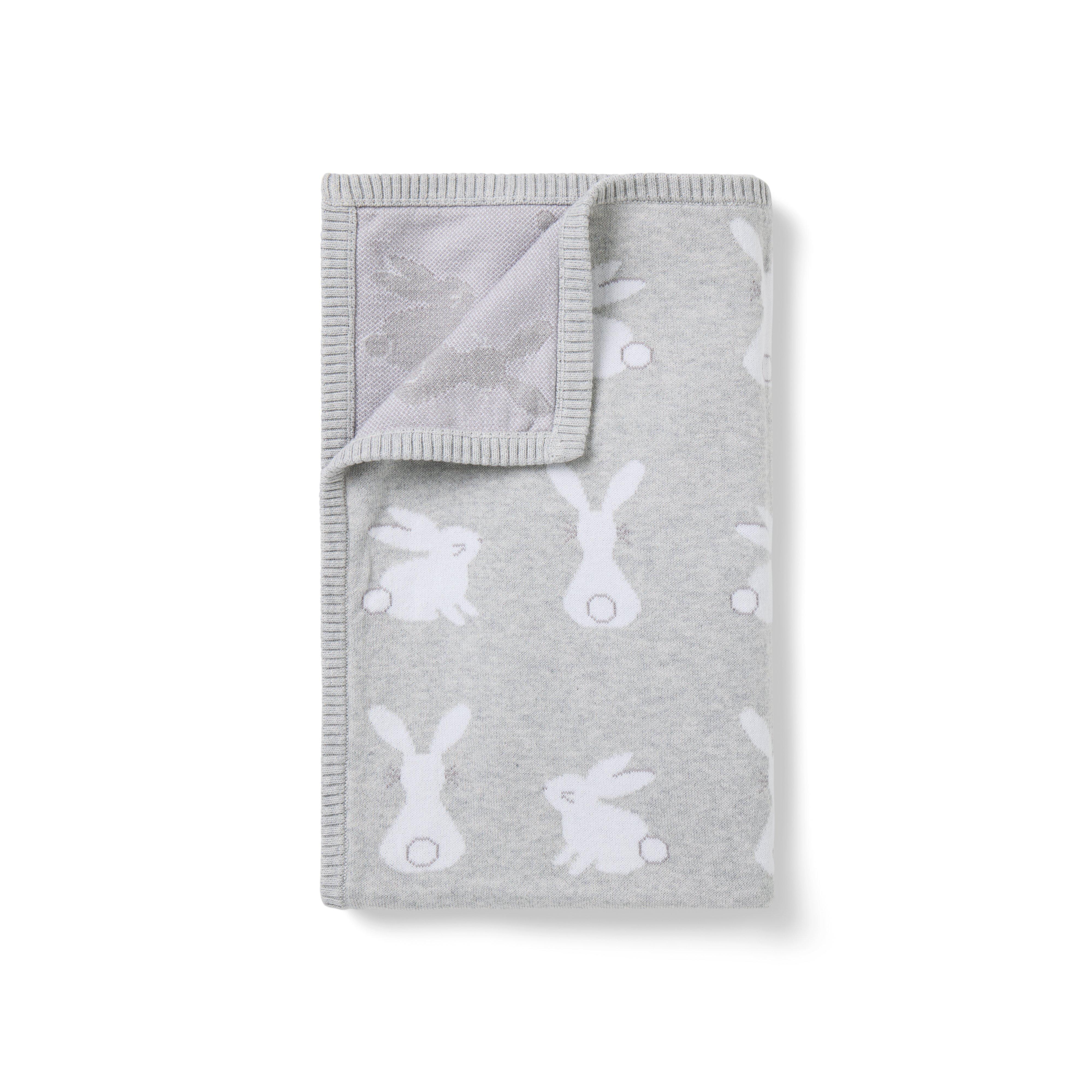 Janie and Jack Baby Bunny Blanket