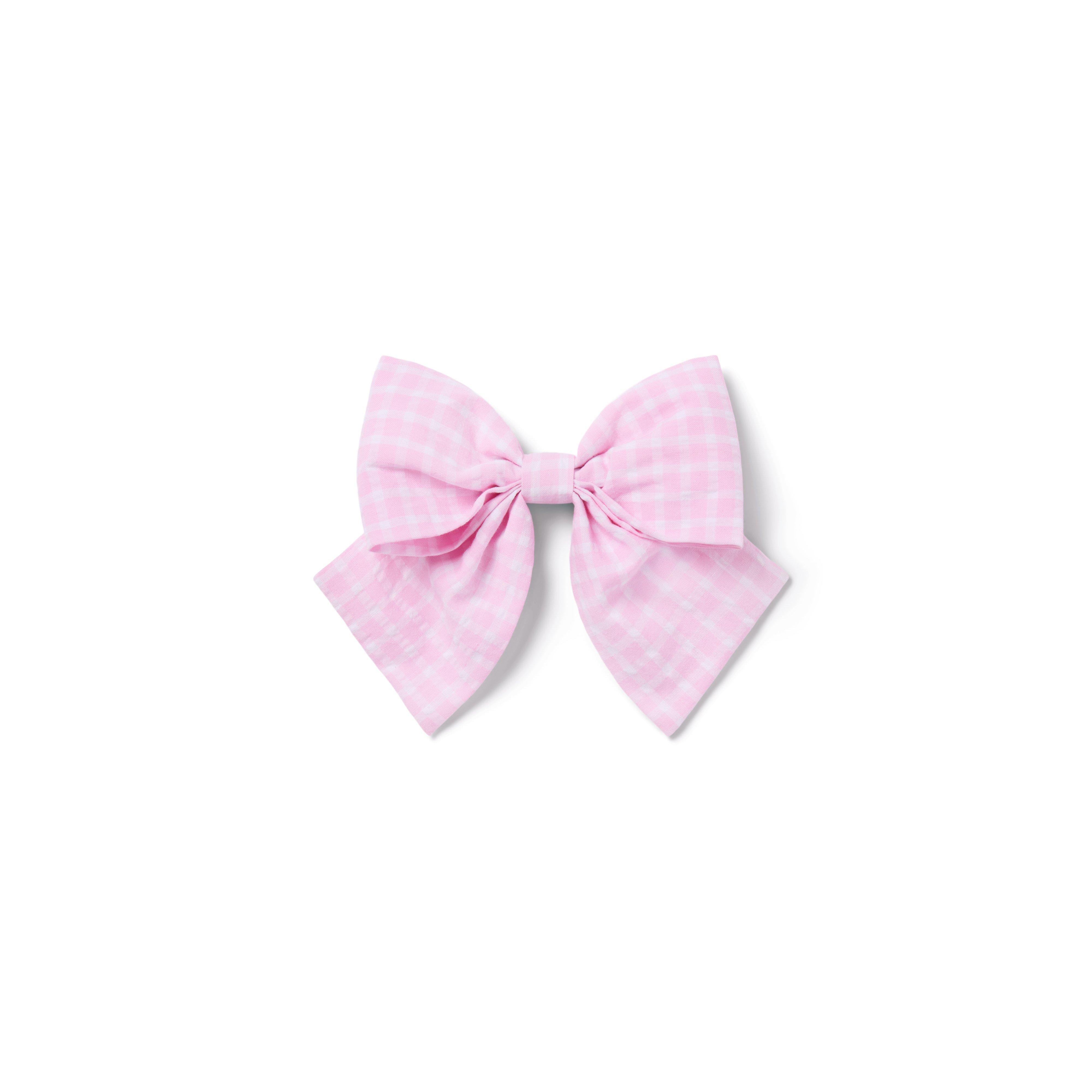 Janie and Jack Gingham Bow Barrette