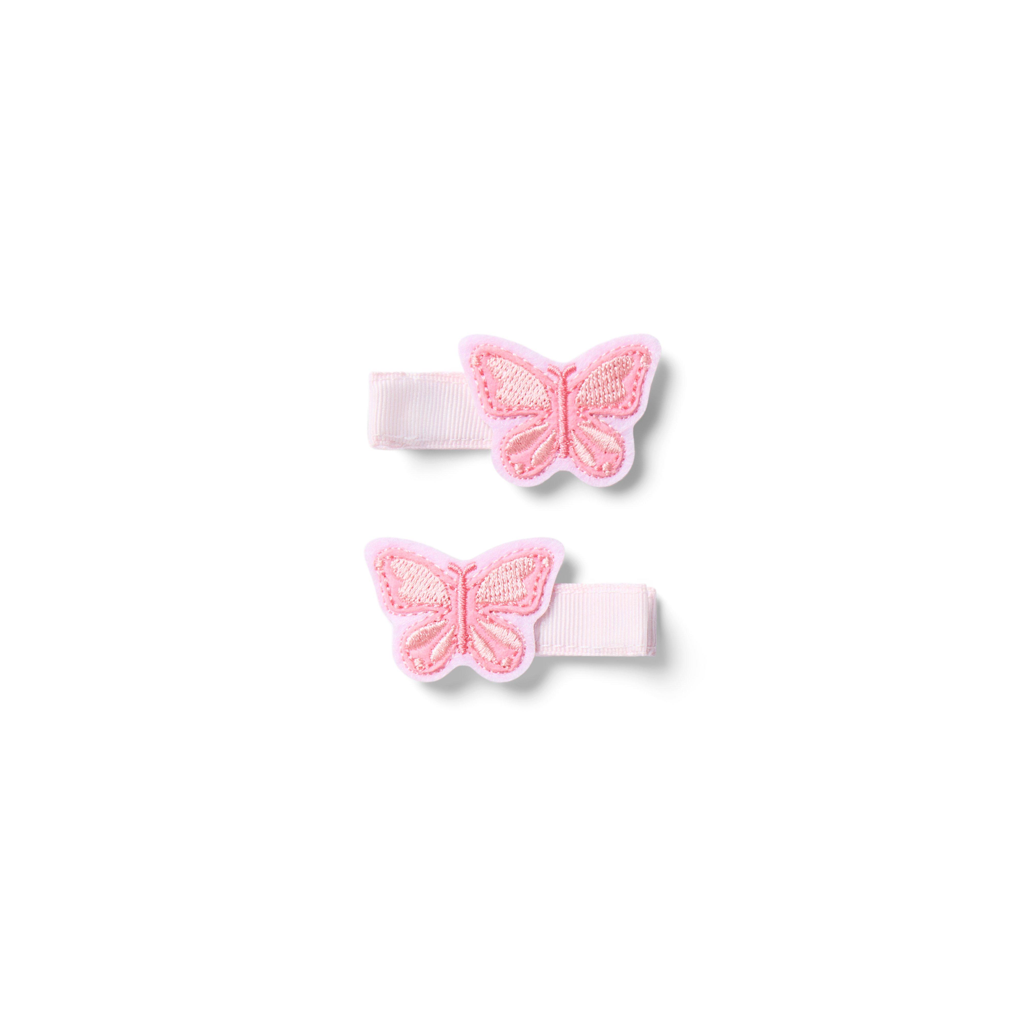 Janie and Jack Butterfly Barrette Set