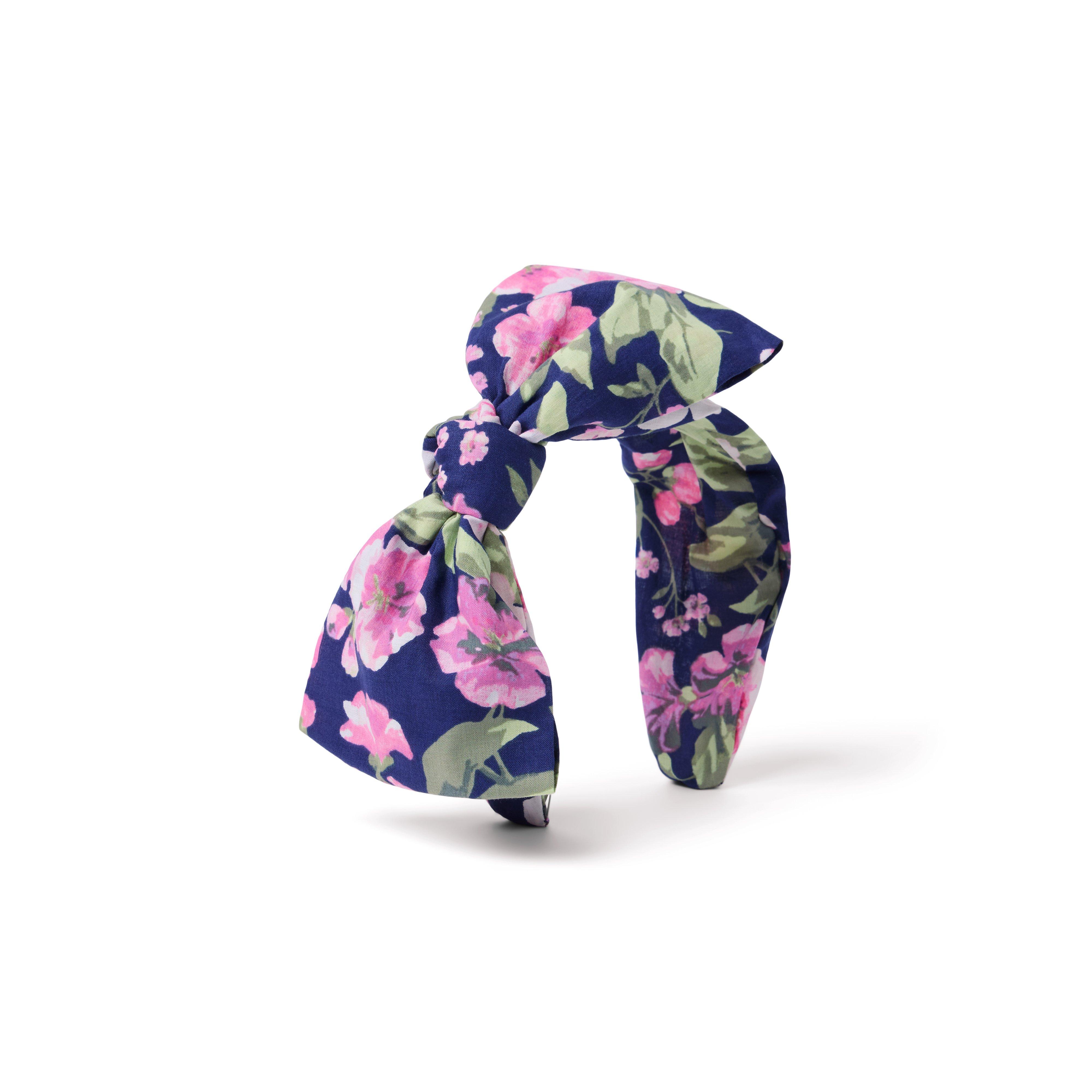 Janie and Jack Floral Bow Headband