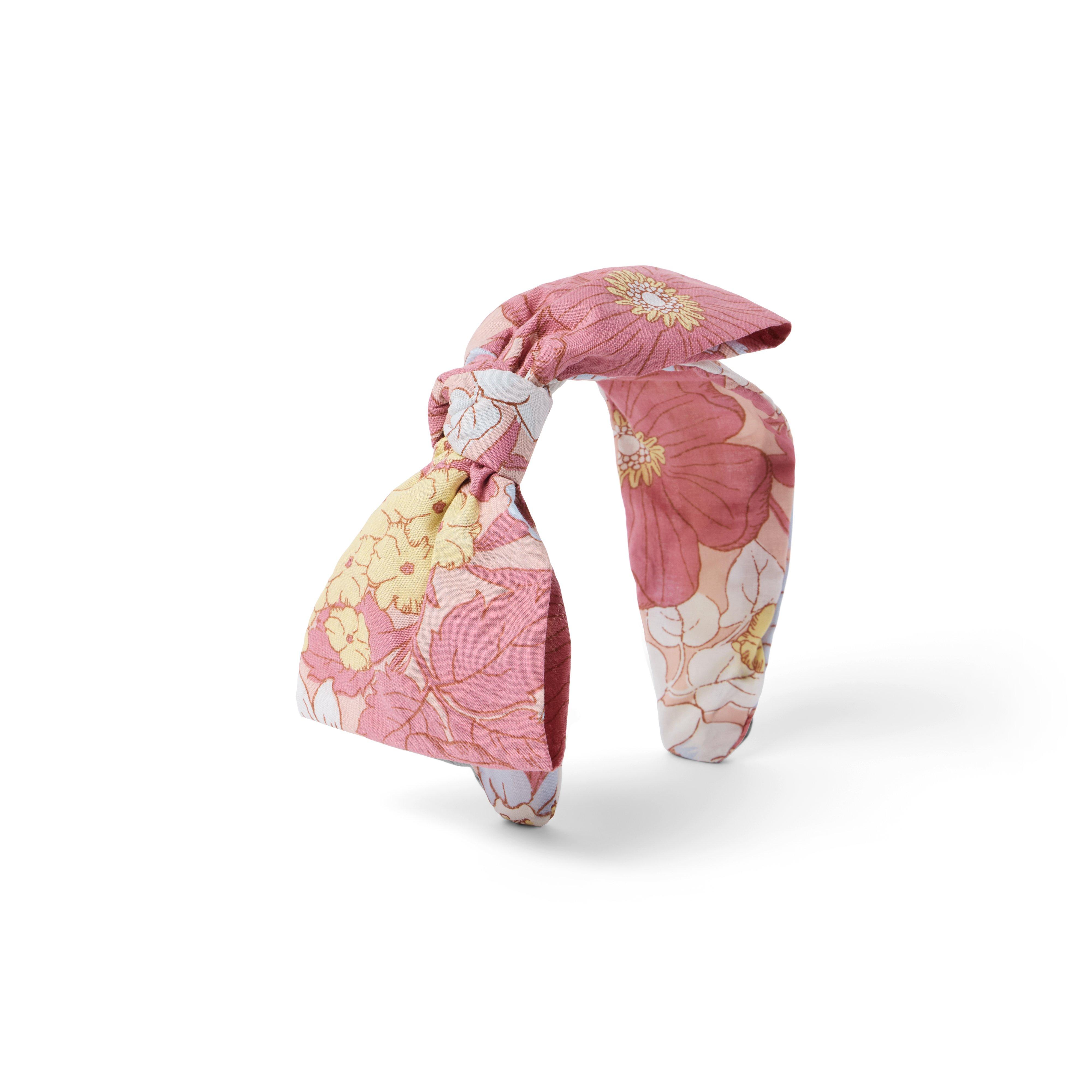 Janie and Jack Floral Bow Headband