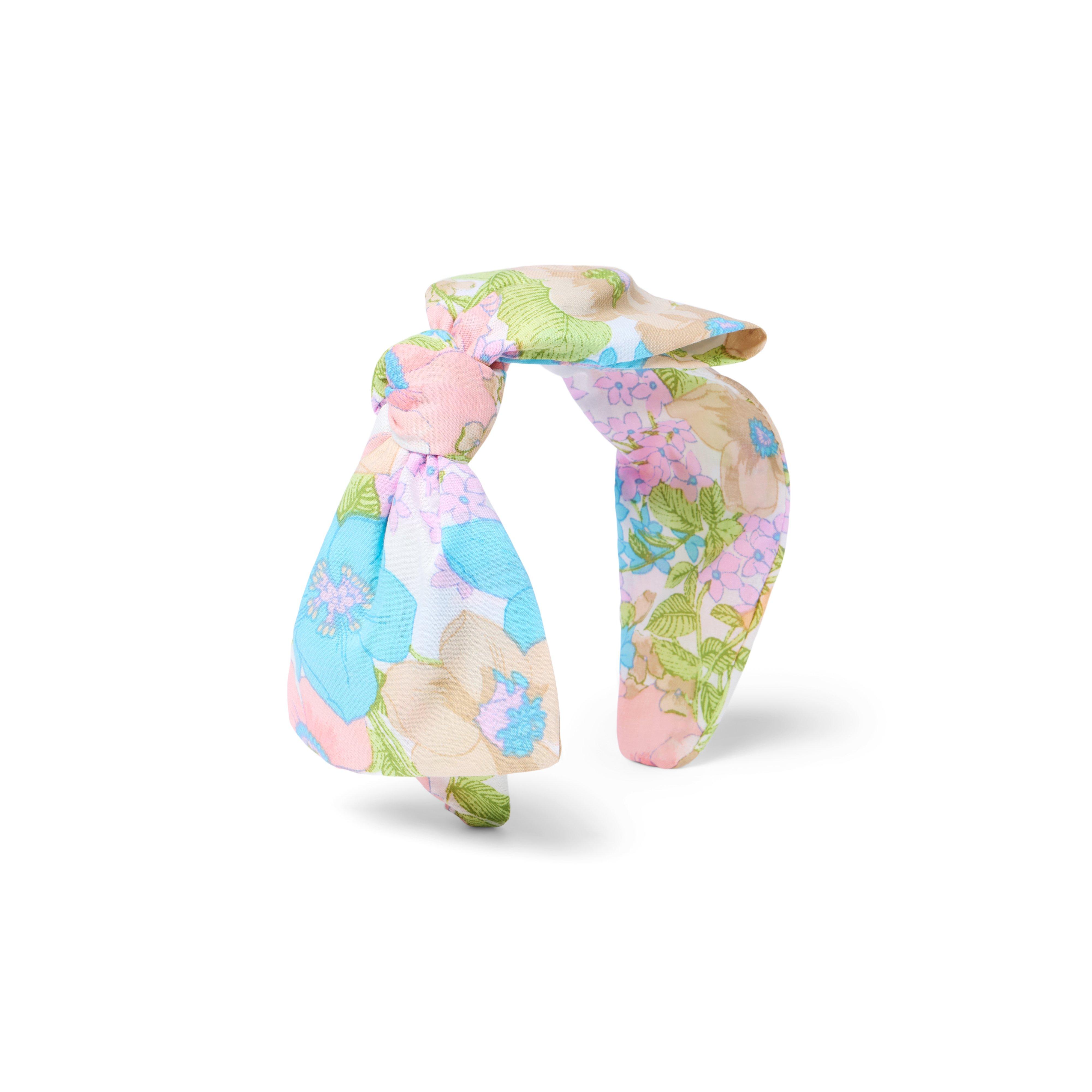 Janie and Jack Floral Bow Headband